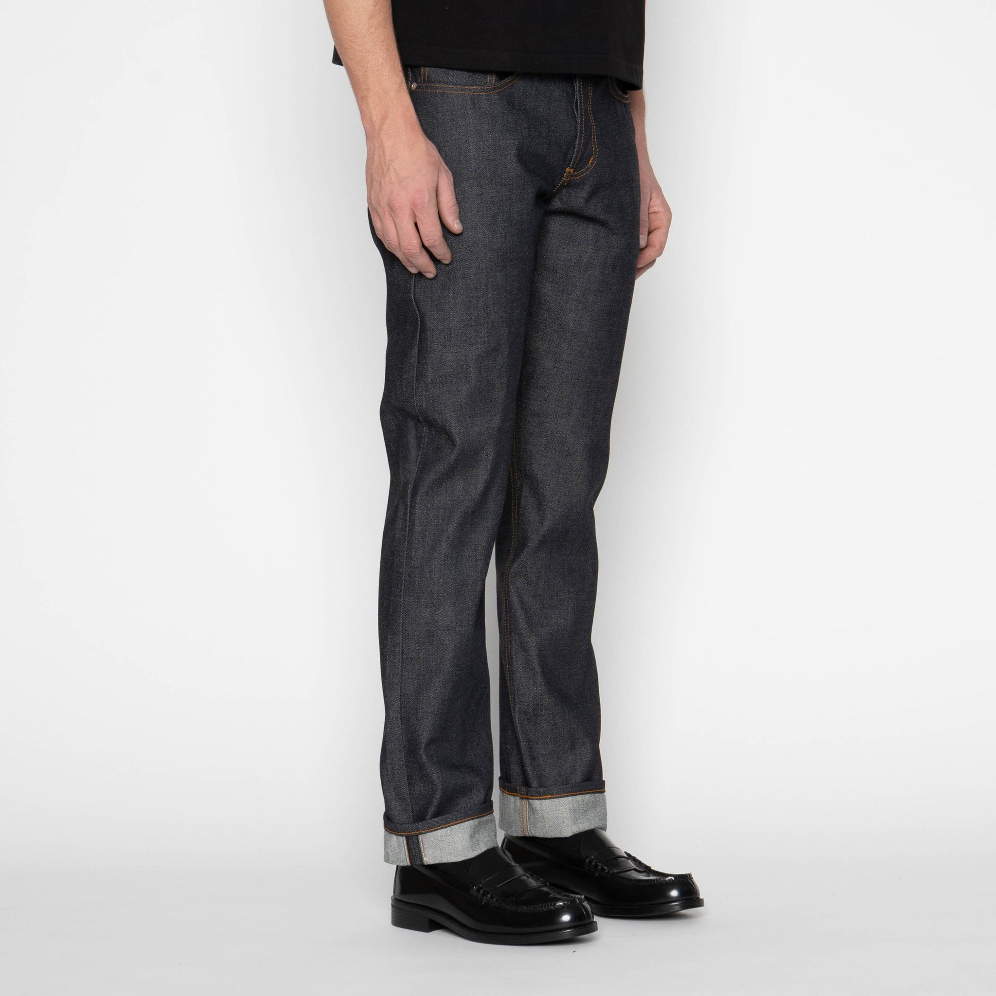Weird Guy - Dia De Los Muertos Selvedge - Bat by Naked & Famous Denim