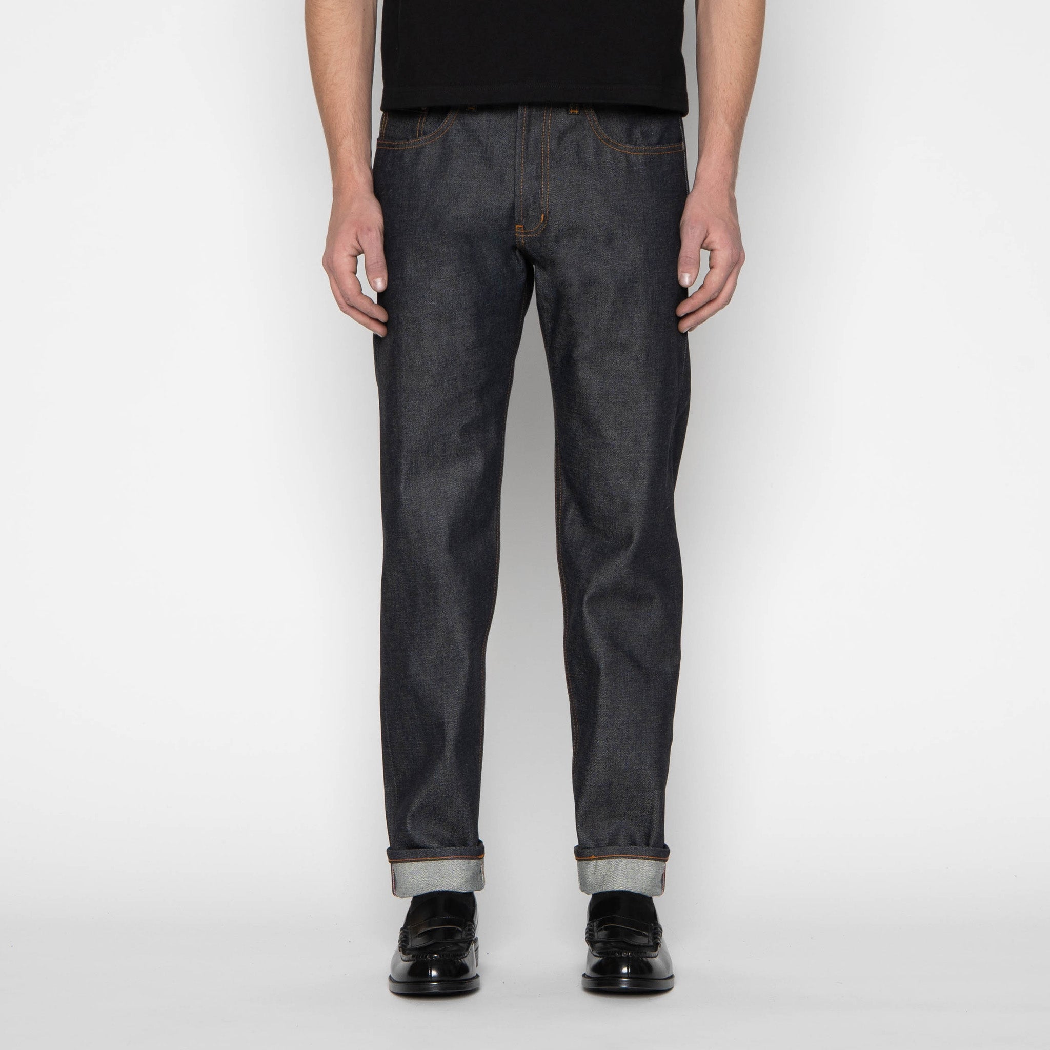 Easy Guy - Dia De Los Muertos Selvedge - Bat by Naked & Famous Denim