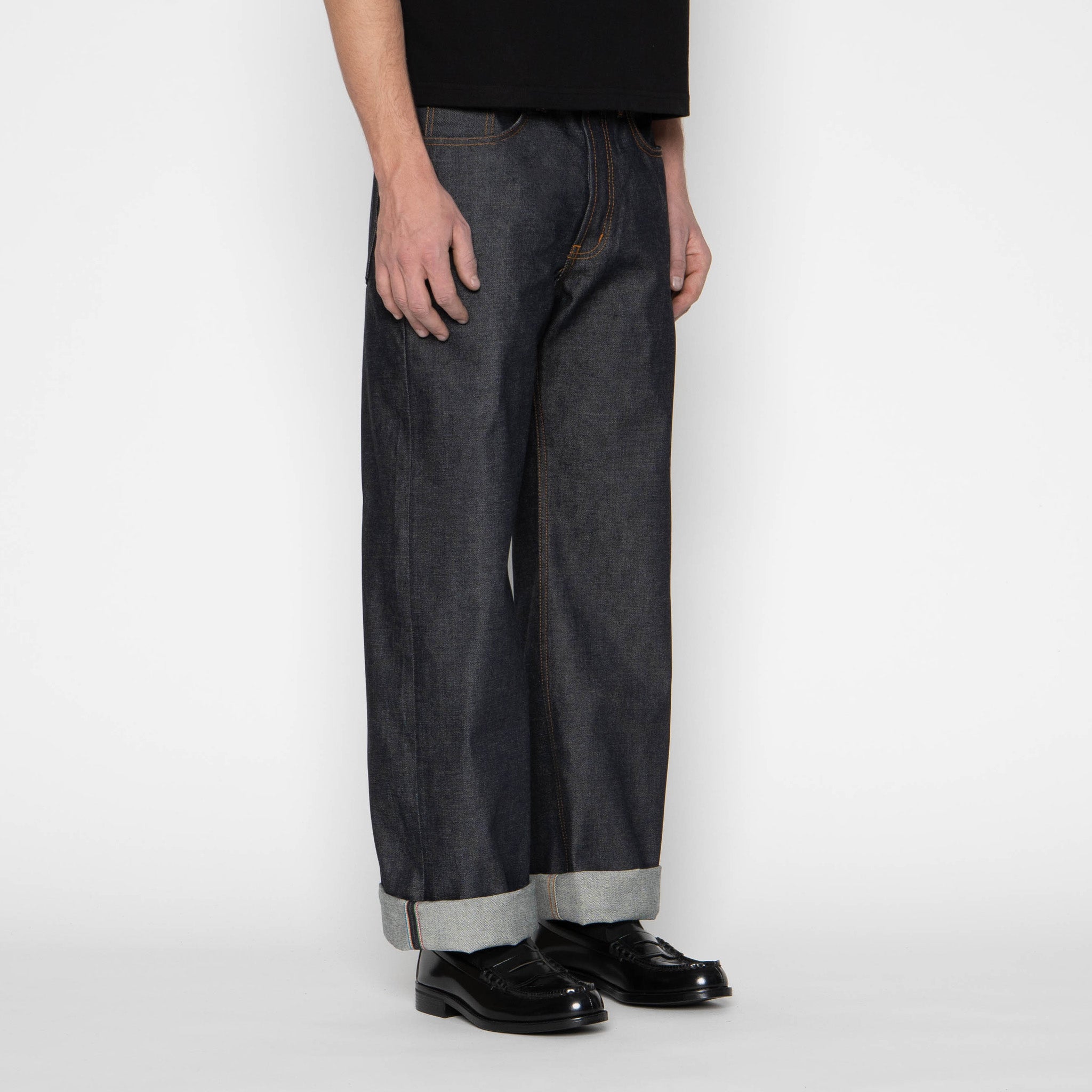 Strong Guy - Dia De Los Muertos Selvedge - Bat by Naked & Famous Denim