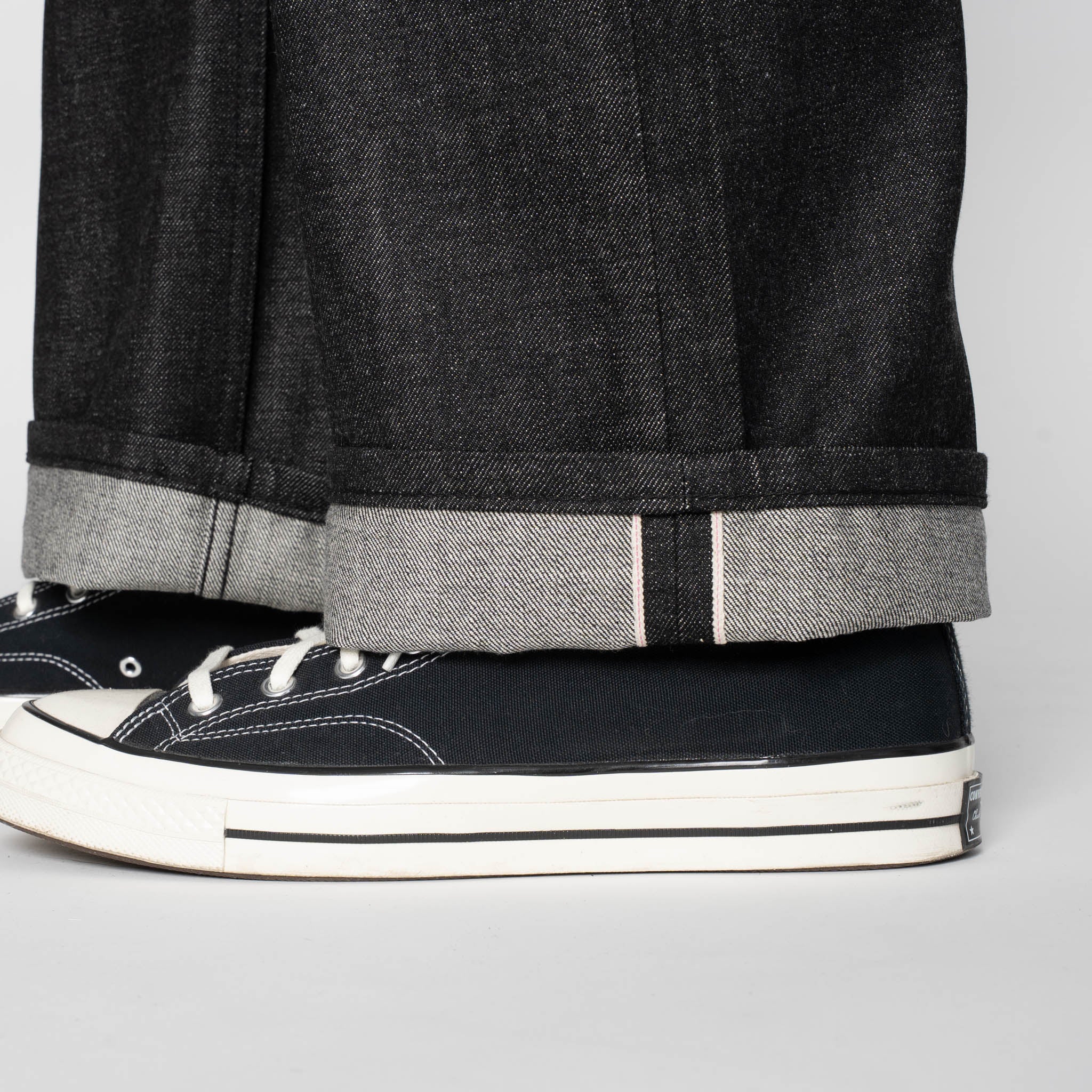 Strong Guy - Yatagarasu Selvedge - Black by Naked & Famous Denim