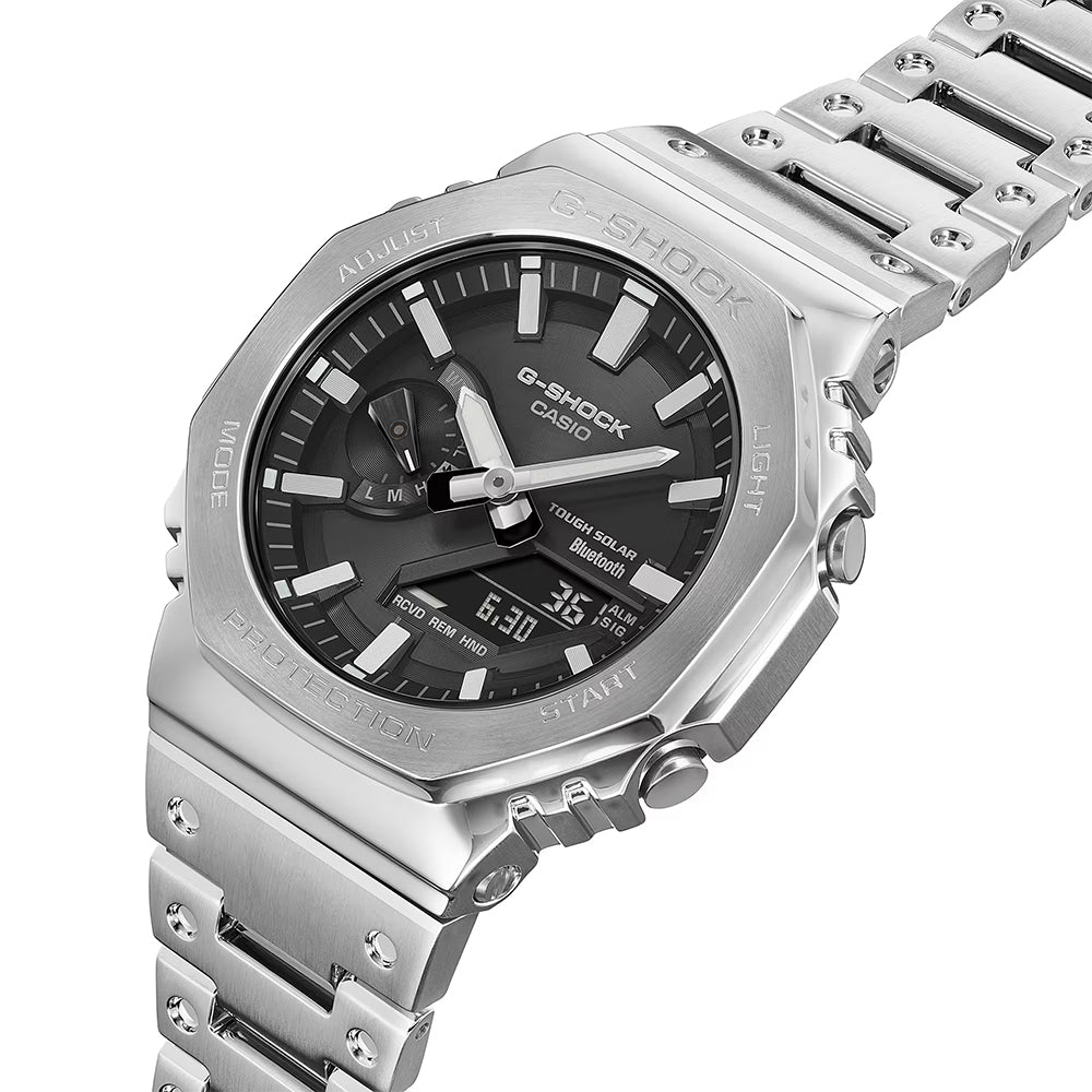 G-Shock Full Metal 2100 Series - Silver/Black by G-Shock
