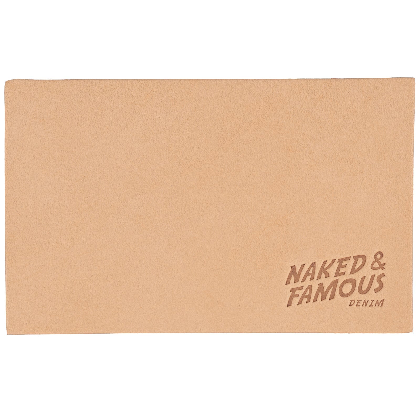 Leathercraft Leather Patch - 10oz Natural Veg Tan by Naked & Famous Denim