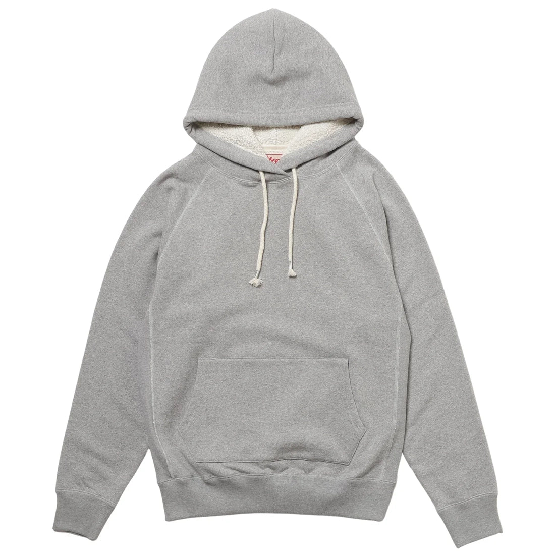 Pullover Hoodie - Super Looper French Terry - Heather Grey by Wonder Looper
