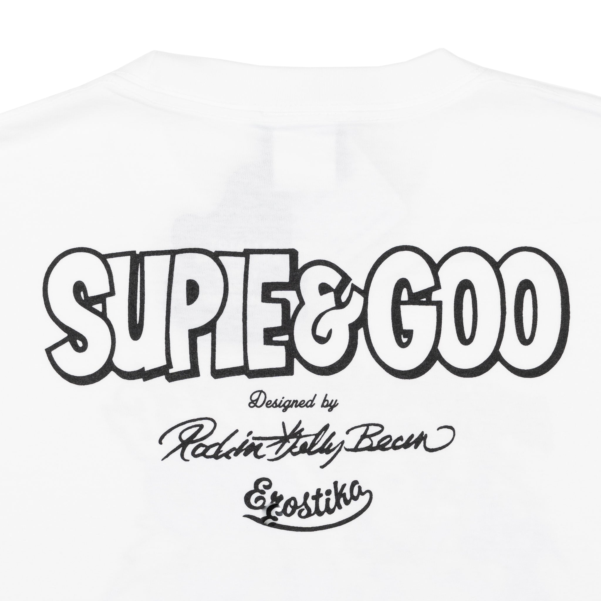Adventure of Supie & Goo T-shirt - White by Erostika by Rockin'Jelly Bean