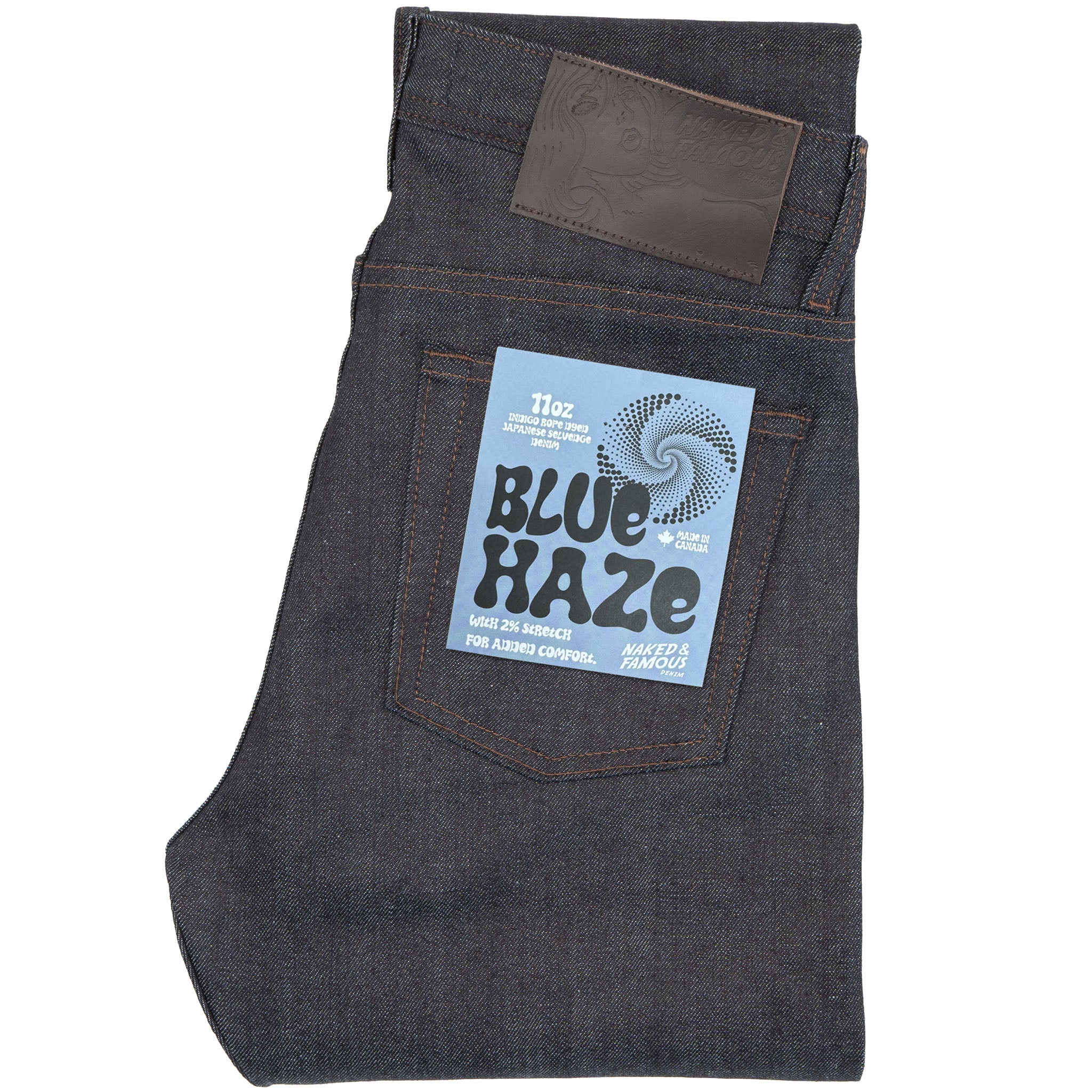 Weird Guy - Blue Haze Stretch Selvedge - Indigo by Naked & Famous Denim