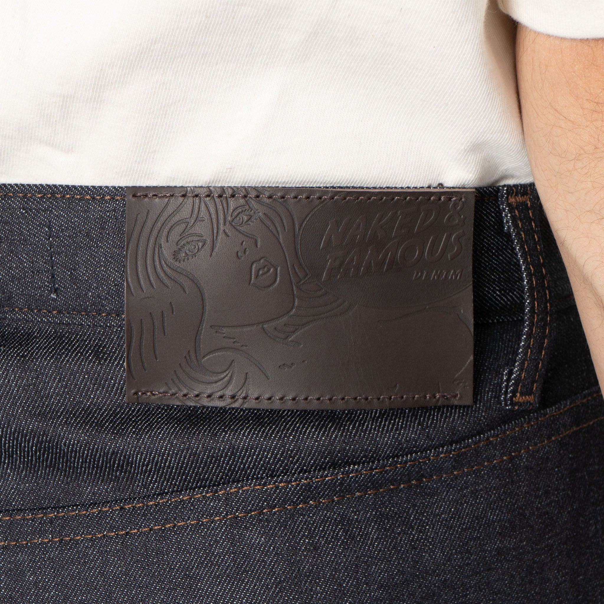 Strong Guy - Blue Haze Stretch Selvedge - Indigo by Naked & Famous Denim