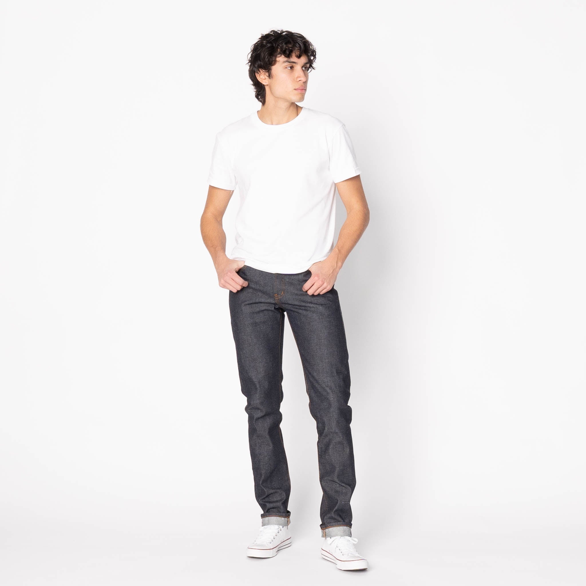 Super Guy - Dia De Los Muertos Selvedge - Indigo by Naked & Famous Denim