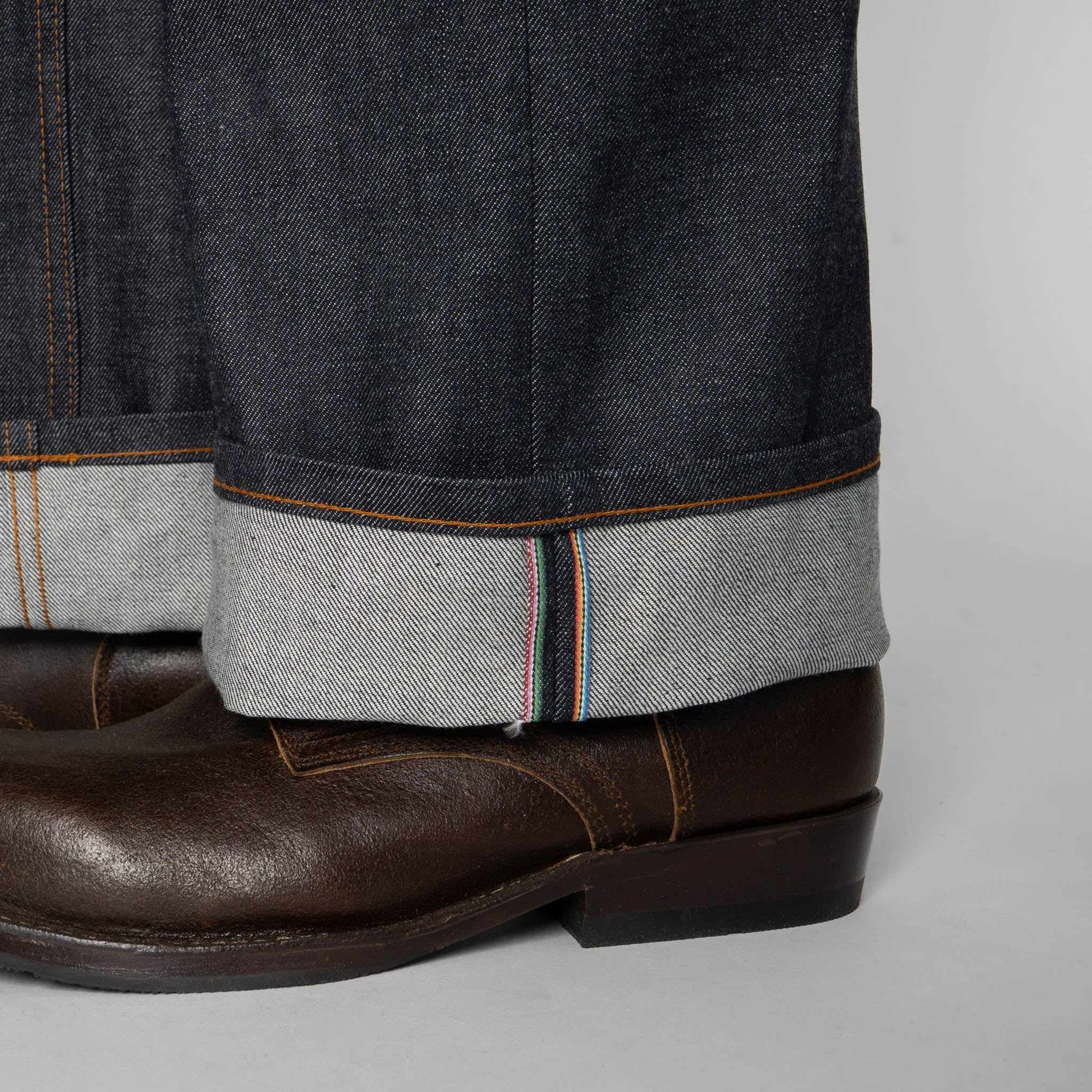 Strong Guy - Dia De Los Muertos Selvedge - Indigo by Naked & Famous Denim