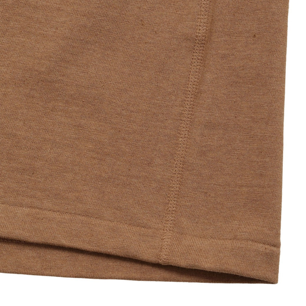 Crewneck T-shirt - Foxfibre® Tsuriami - Coyote 70 by Wonder Looper