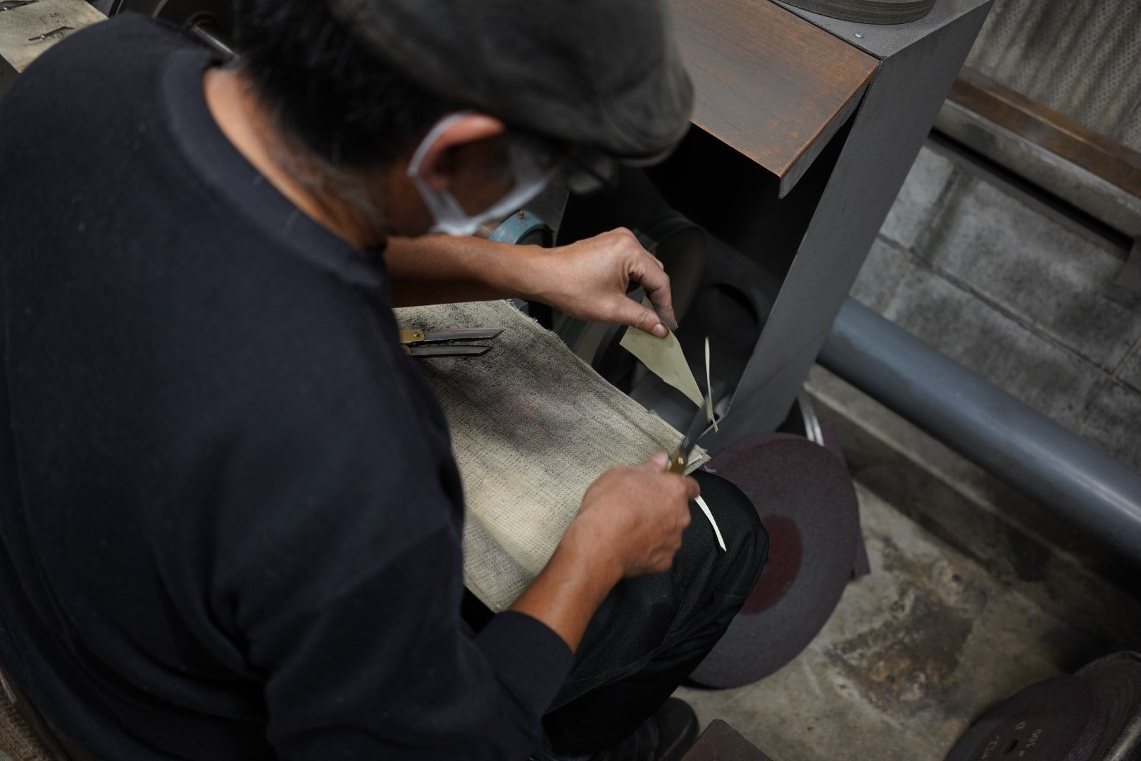 The First Selvedge Denim Higonokami