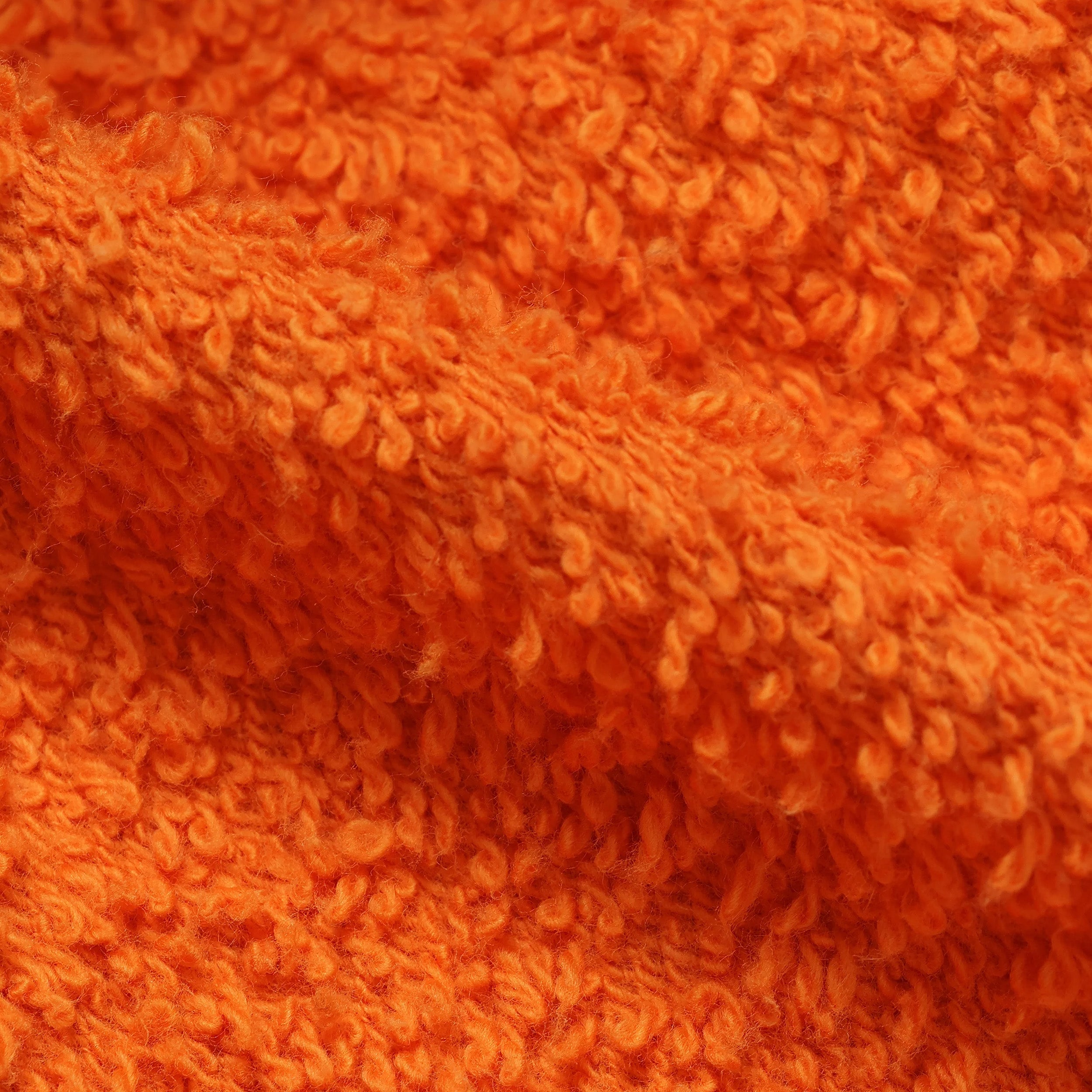 Pullover Hoodie - Super Looper French Terry - Orange by Wonder Looper
