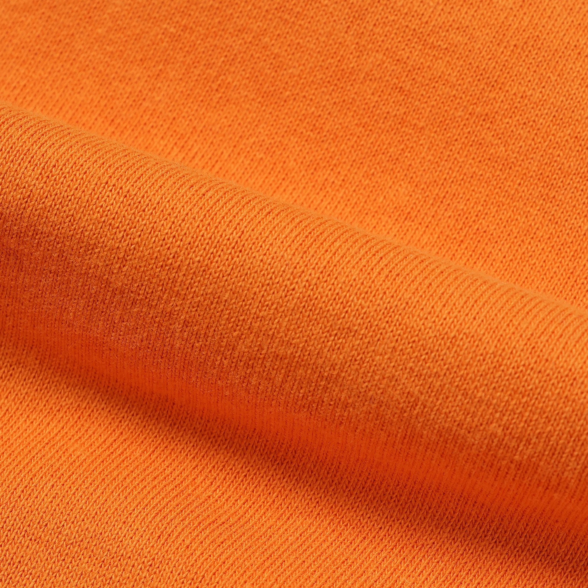 Zip Hoodie - Super Looper French Terry - Orange by Wonder Looper