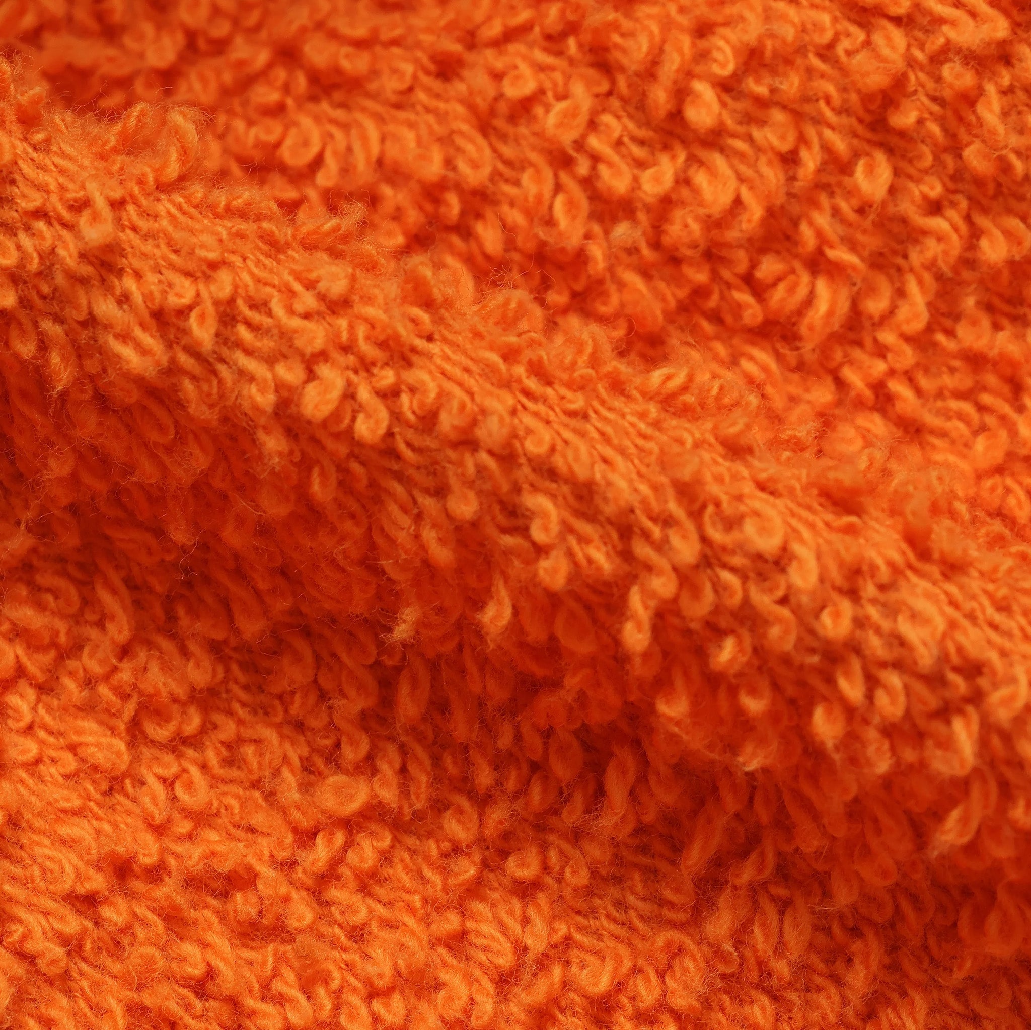 Zip Hoodie - Super Looper French Terry - Orange by Wonder Looper