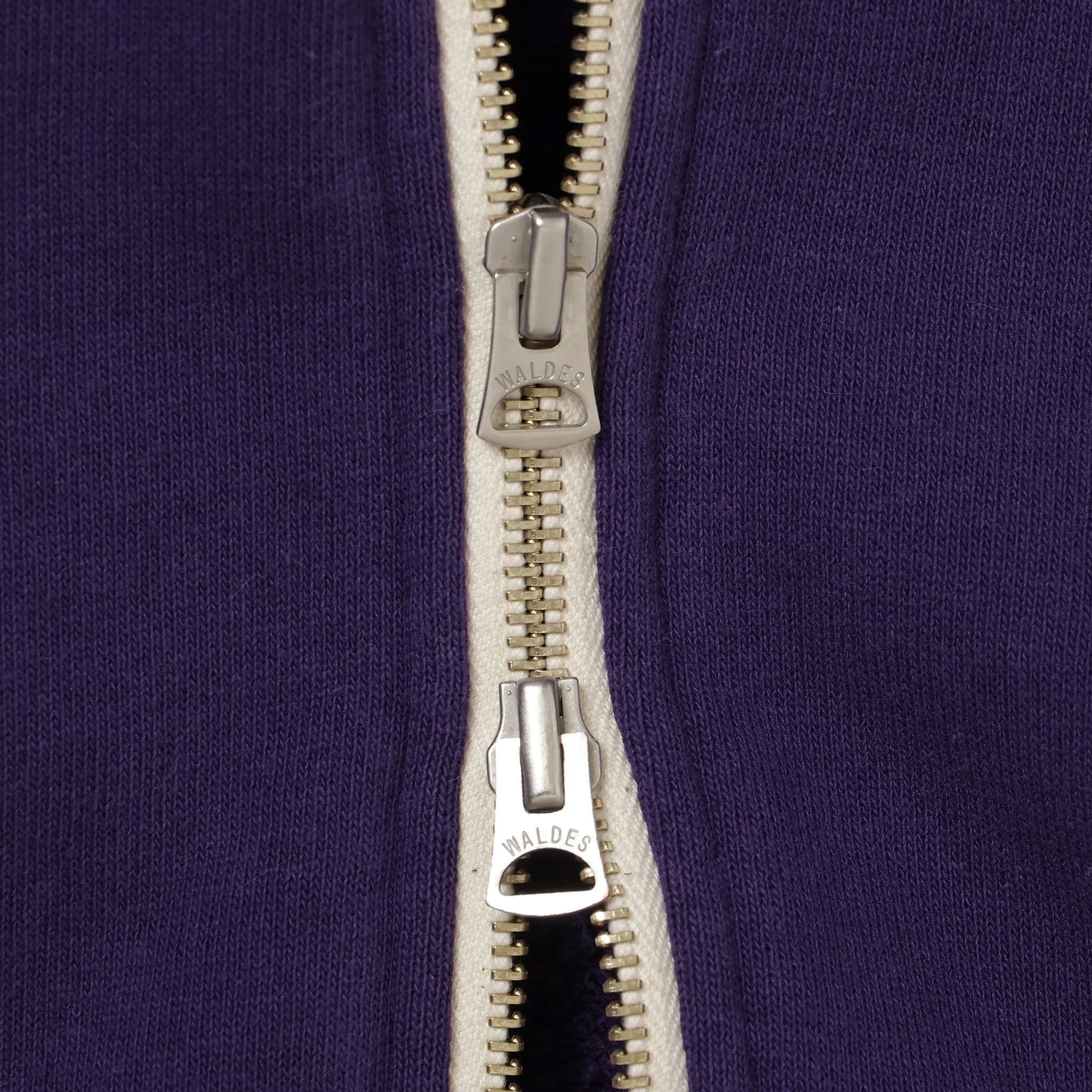 Zip Hoodie - Super Looper French Terry - Purple by Wonder Looper
