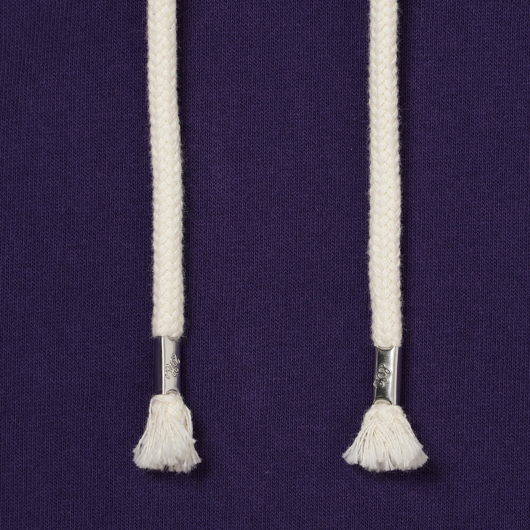 Zip Hoodie - Super Looper French Terry - Purple by Wonder Looper