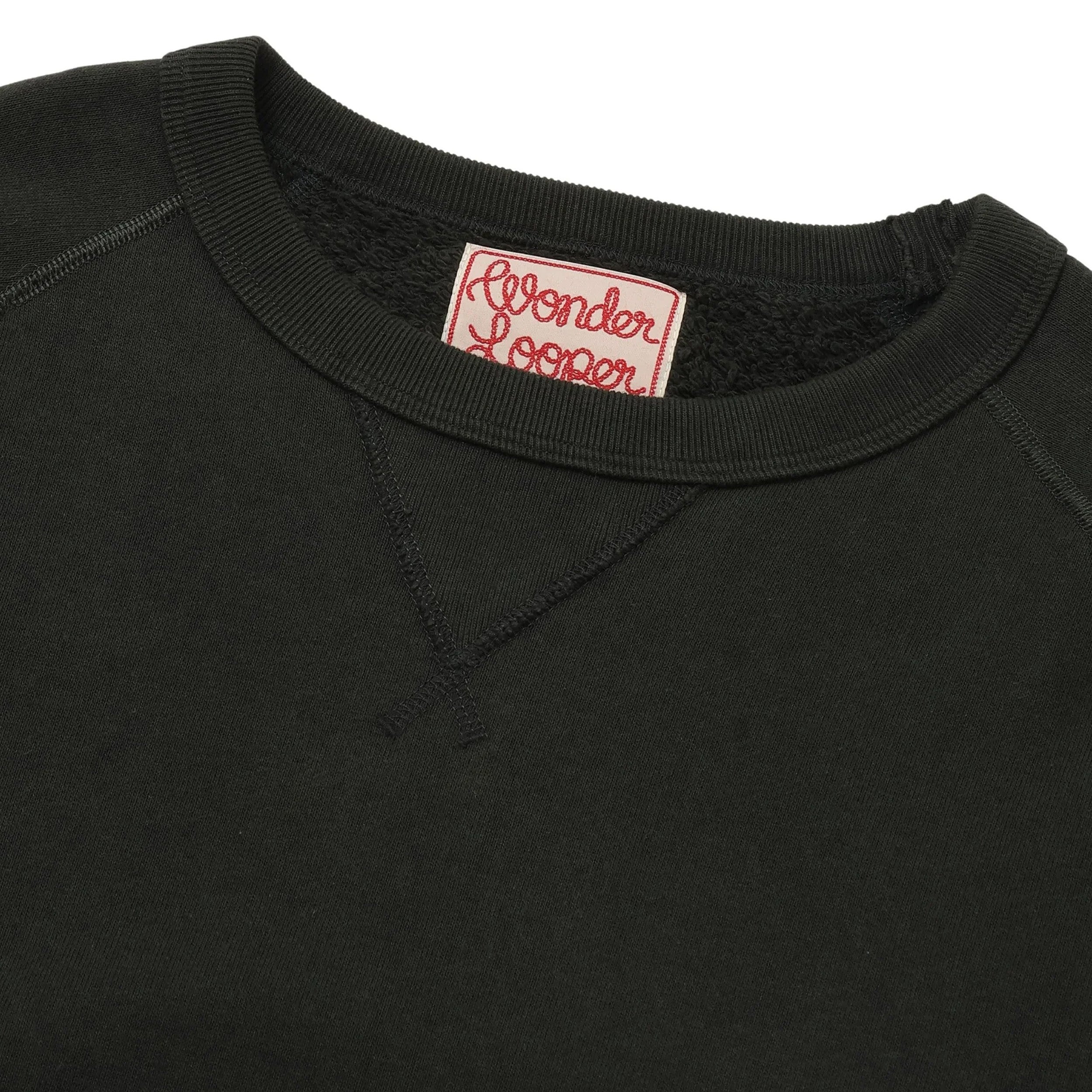 Pullover Crewneck - Super Looper French Terry - Sumi by Wonder Looper