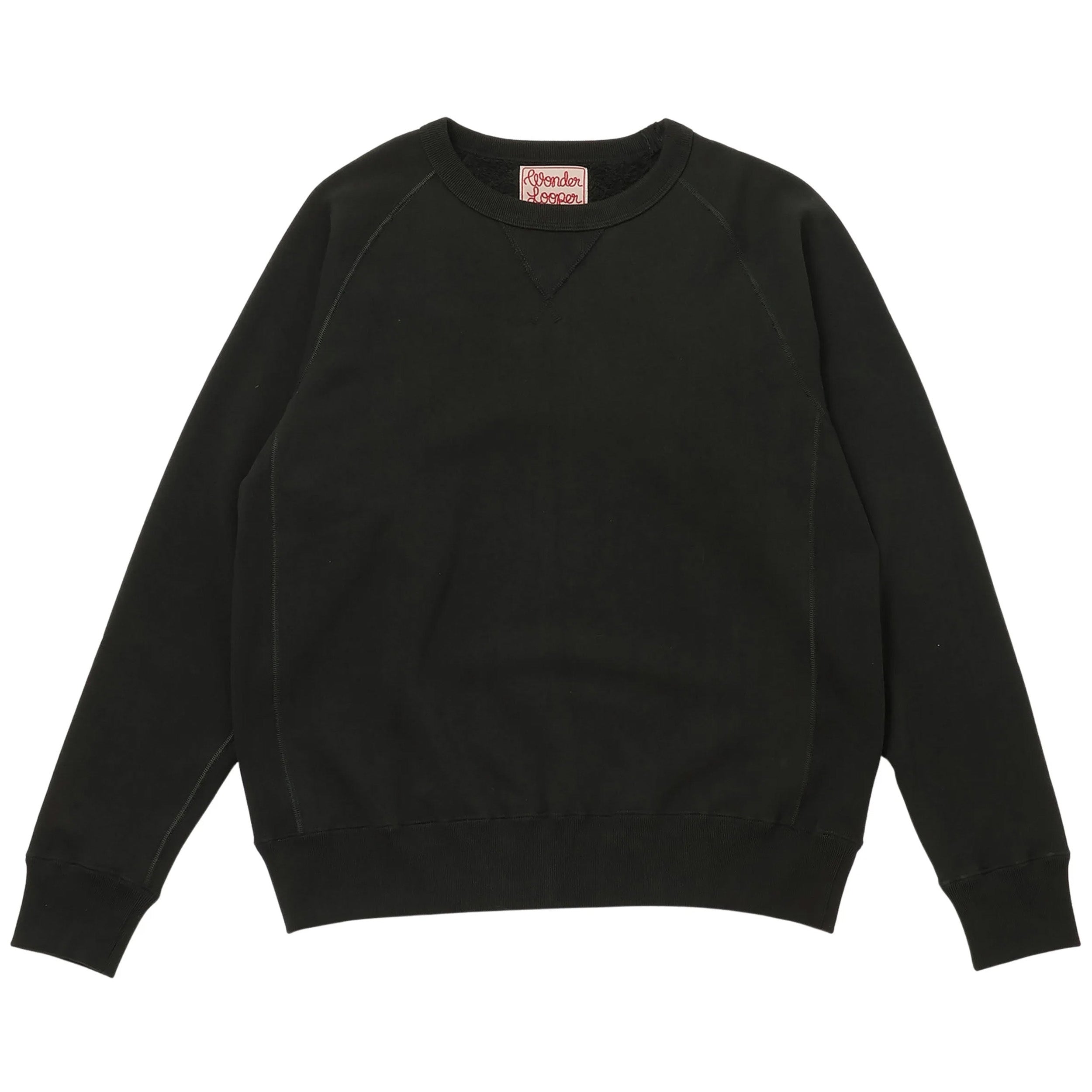 Pullover Crewneck - Super Looper French Terry - Sumi by Wonder Looper