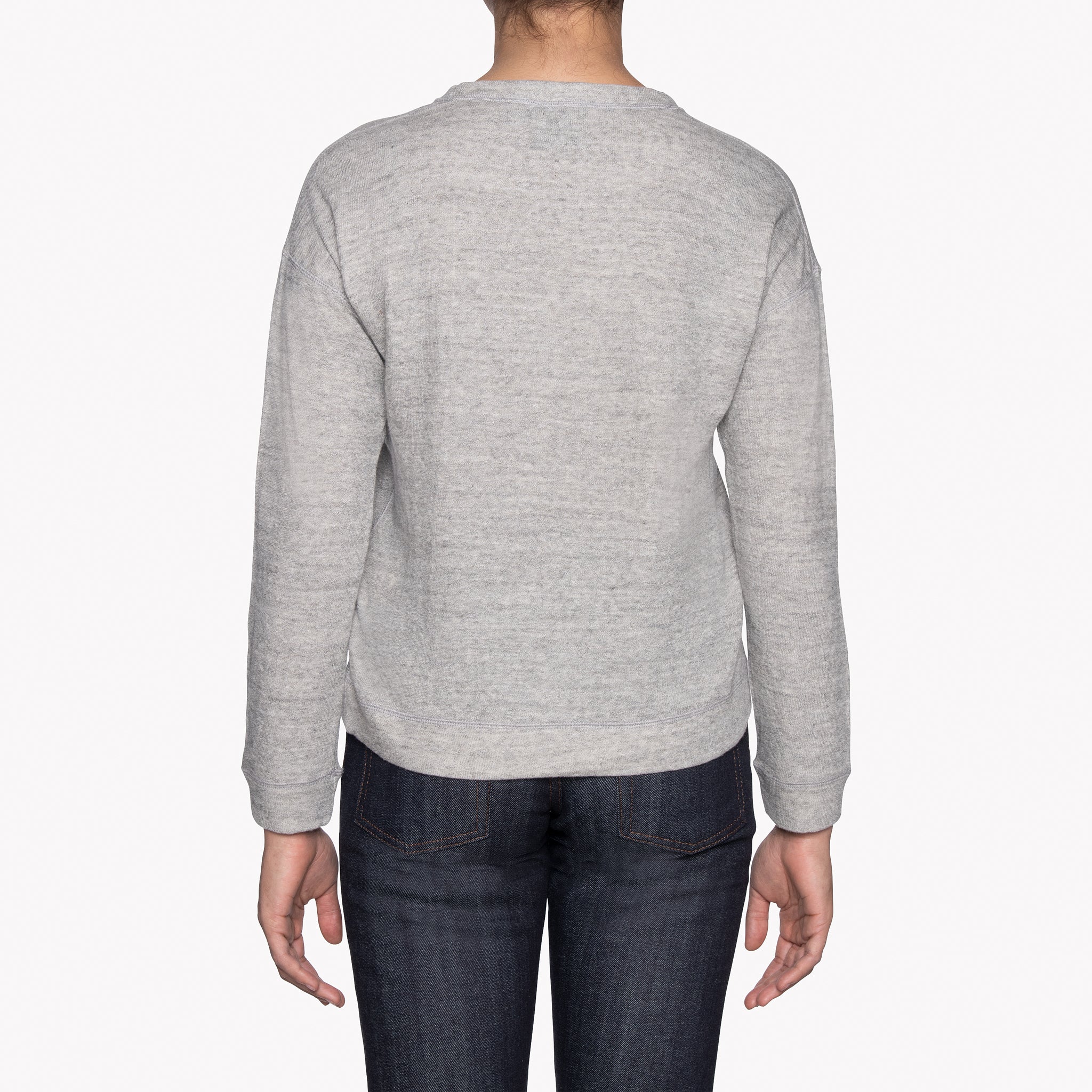 Weekend Crew - Vintage Doubleface - Grey by Naked & Famous Denim