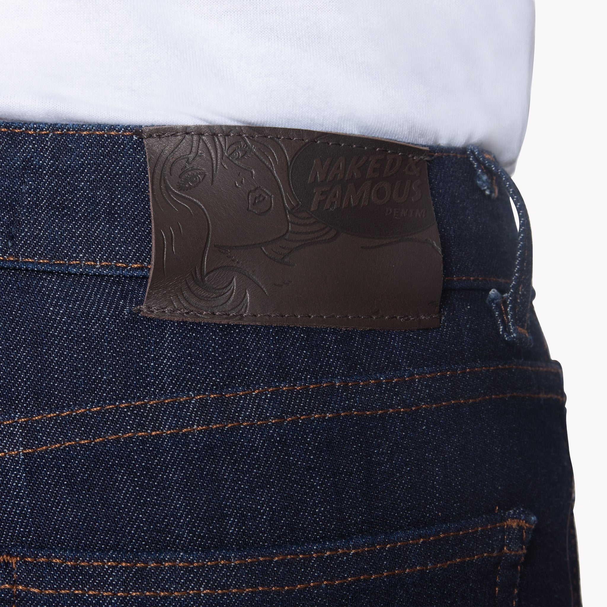 Skinny - Indigo Power Stretch by Naked & Famous Denim