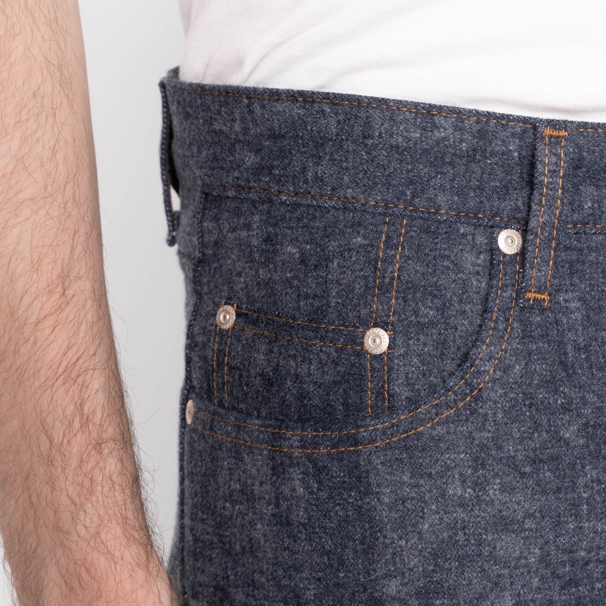 Easy Guy - Max Brush Selvedge - Indigo by Naked & Famous Denim
