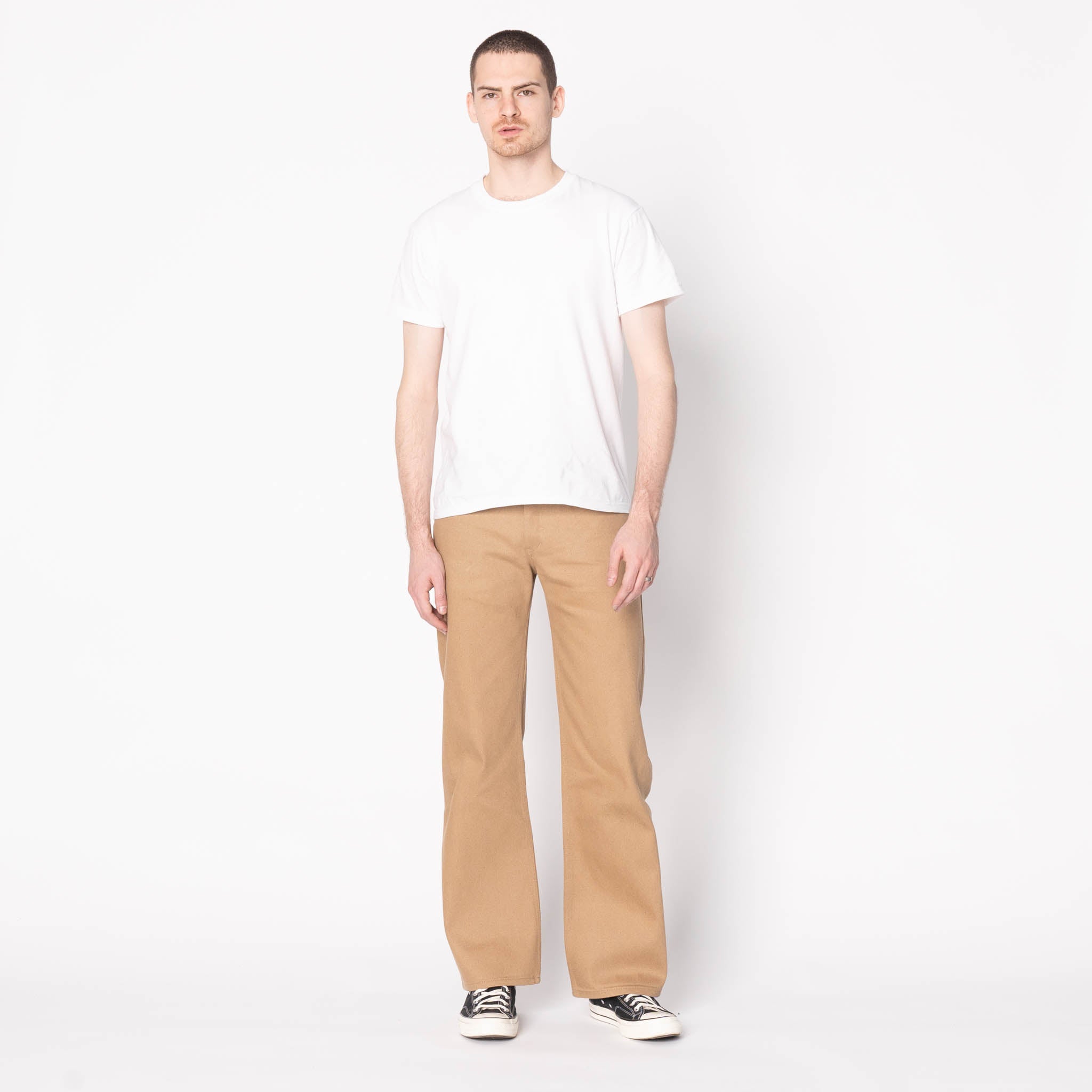 Strong Guy - Brown Fox Selvedge - Brown by Naked & Famous Denim