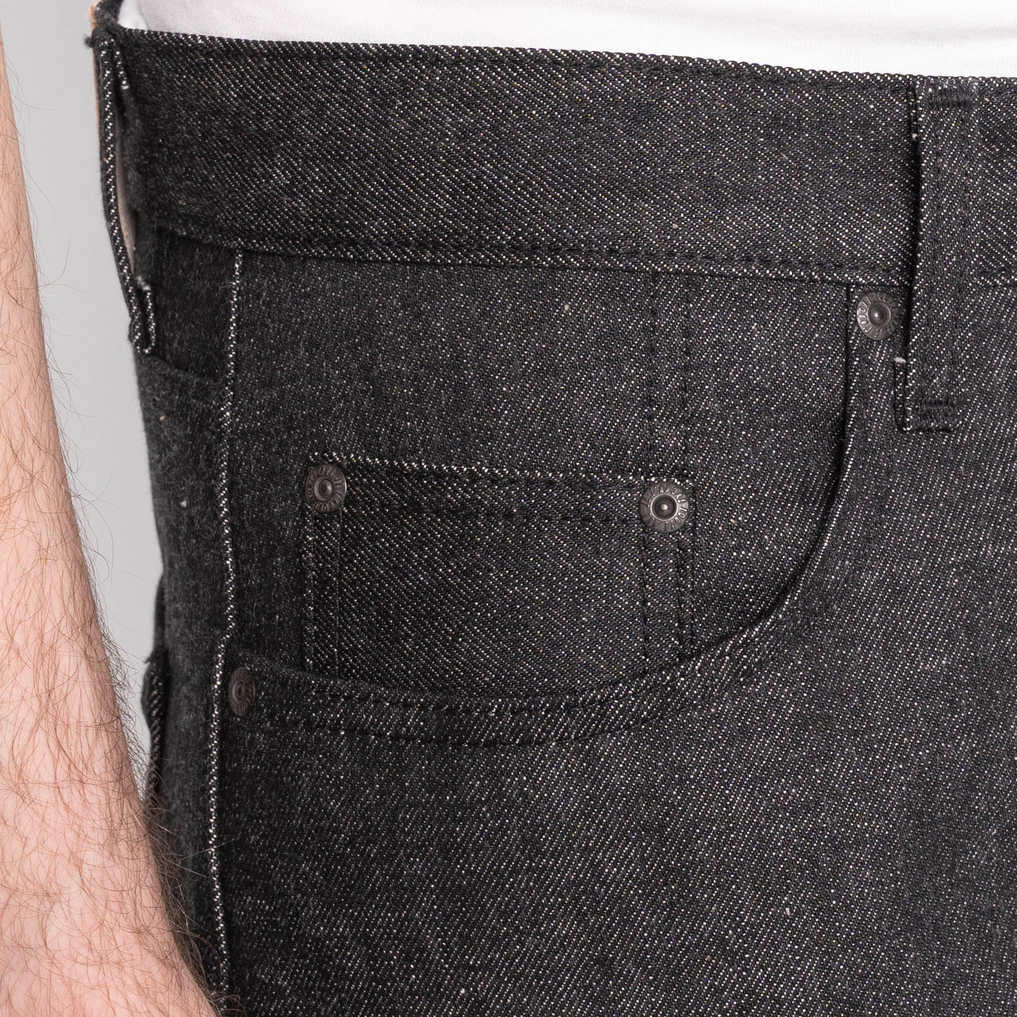 Easy Guy - Yatagarasu Selvedge - Black by Naked & Famous Denim