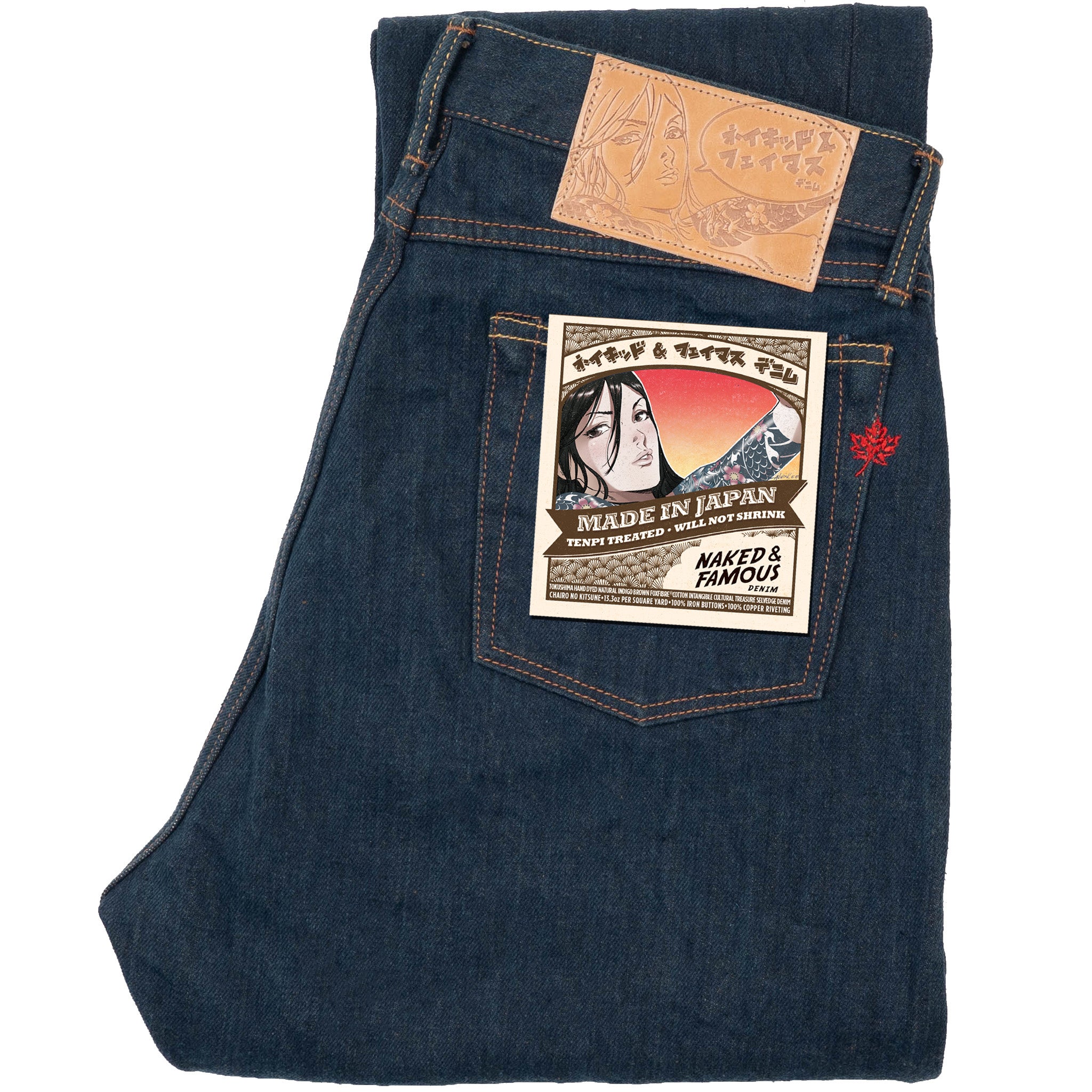 True Guy - MIJ17 - Chairo no Kitsune - Indigo by Naked & Famous Denim