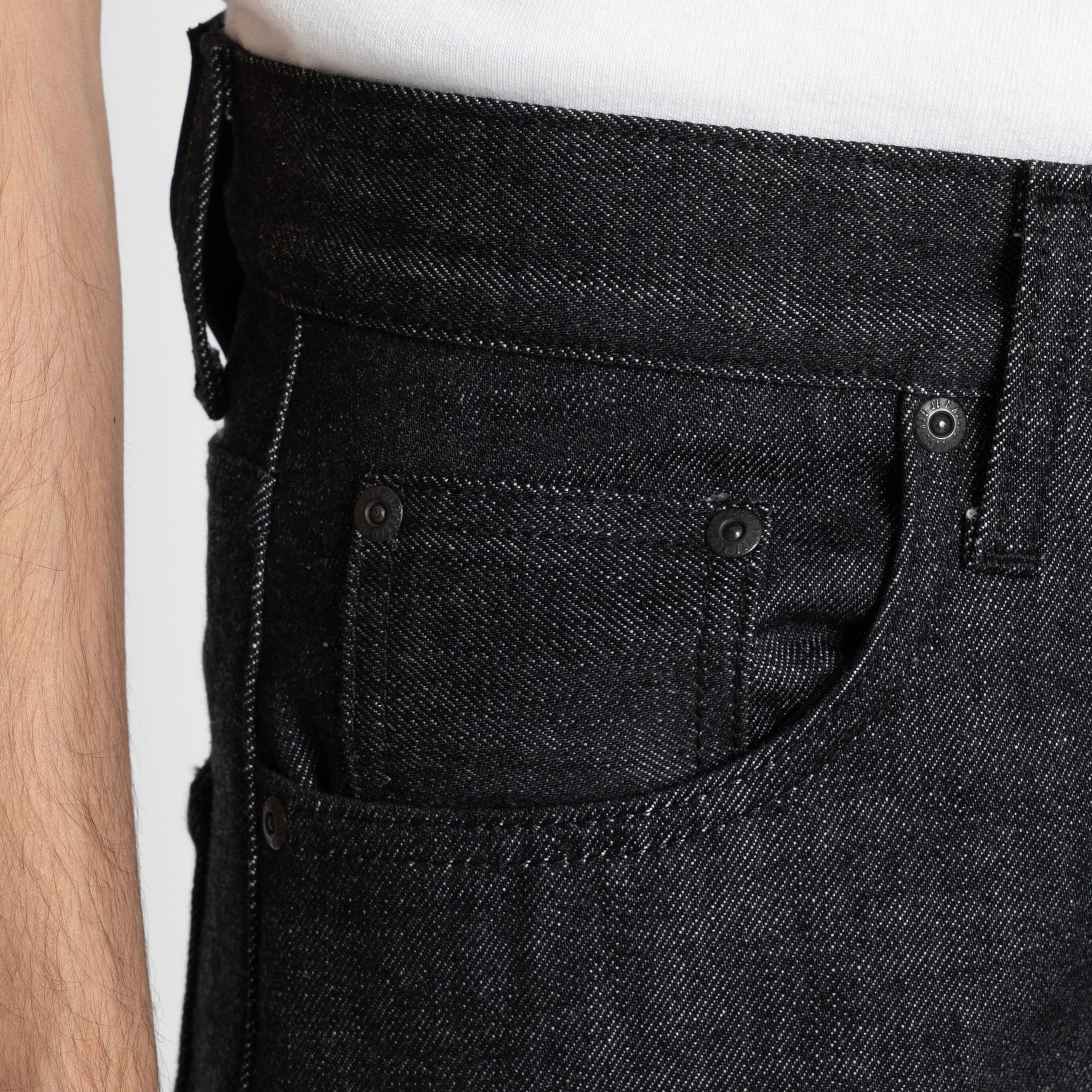 Strong Guy - Laid-Back Black by Naked & Famous Denim