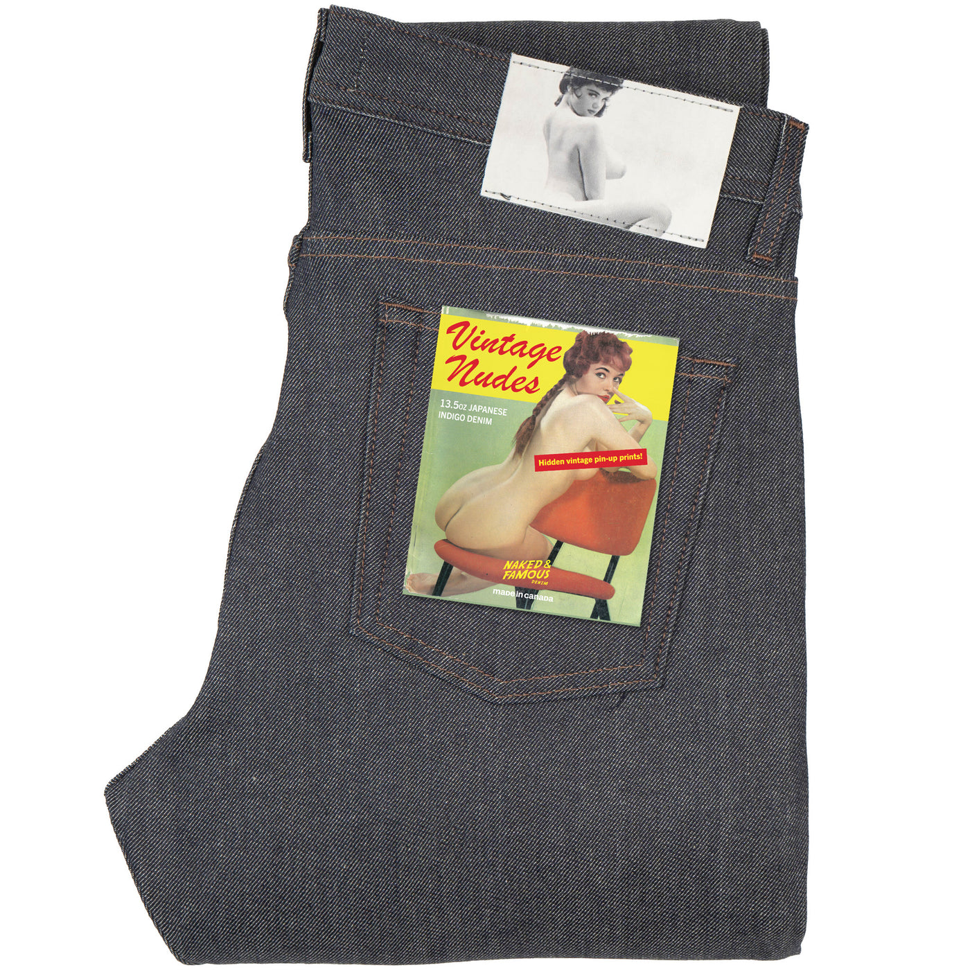 Weird Guy - Vintage Nudes Redux by Naked & Famous Denim