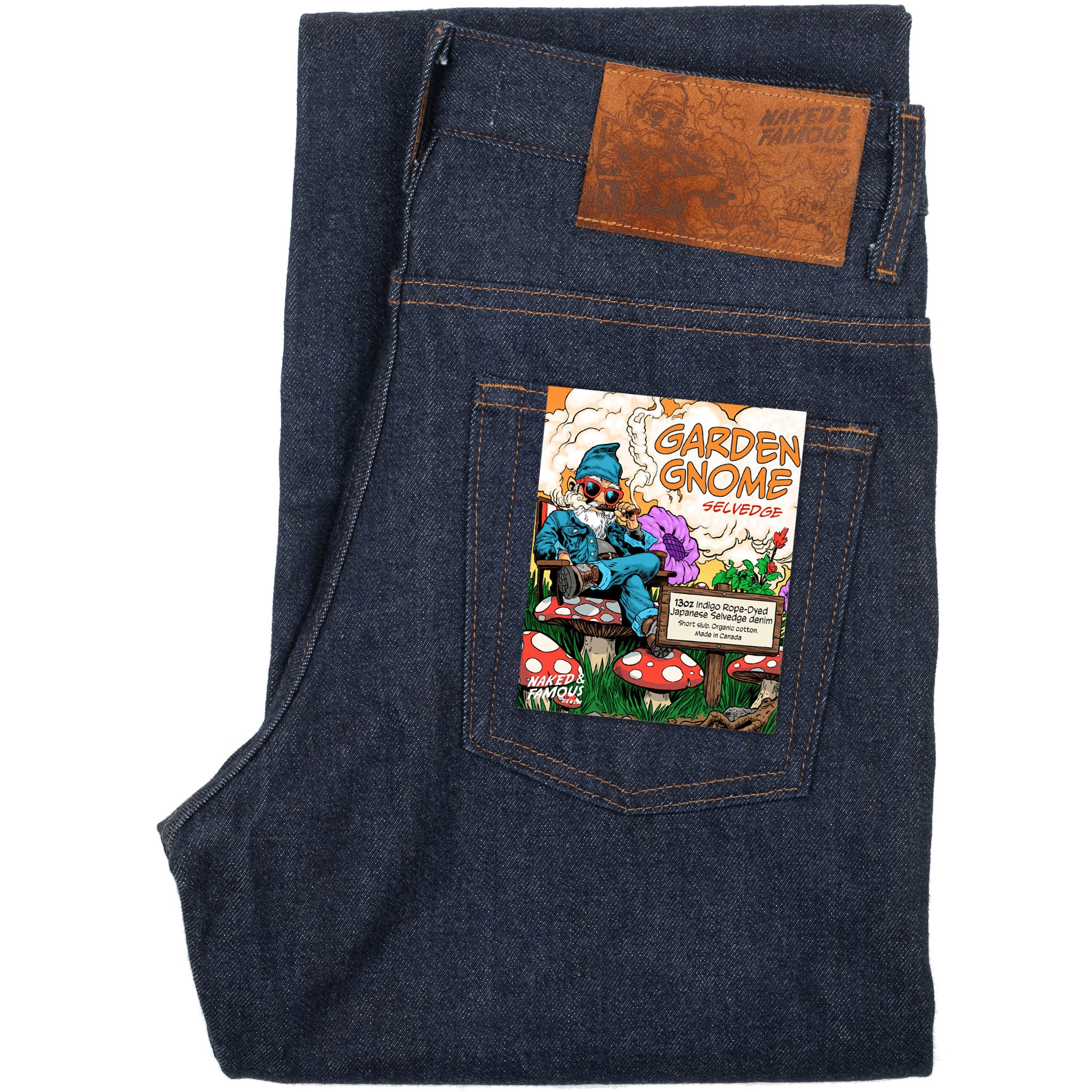 Groovy Guy - Garden Gnome Selvedge by Naked & Famous Denim