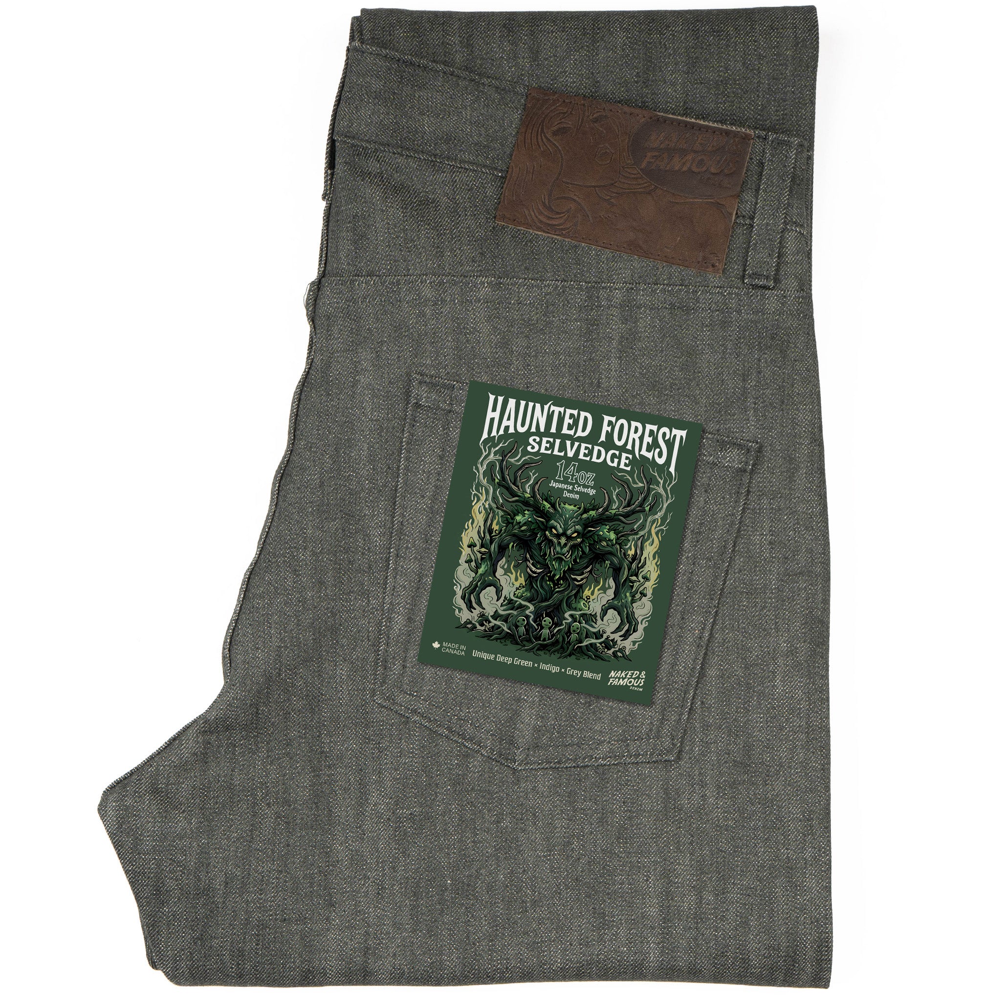 True Guy - Haunted Forest Selvedge by Naked & Famous Denim