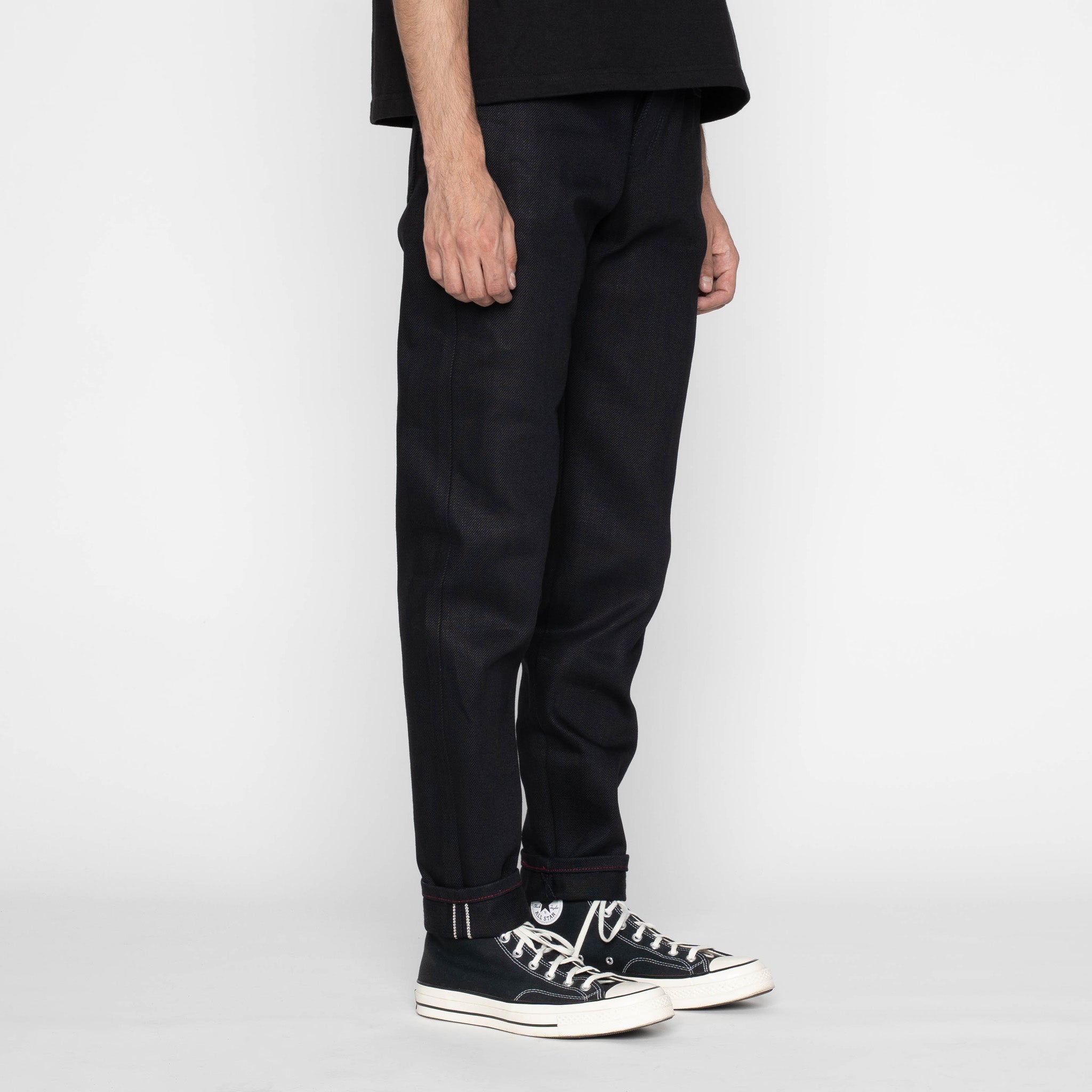 Easy Guy - Blood Brothers Selvedge - Indigo x Black by Naked & Famous Denim