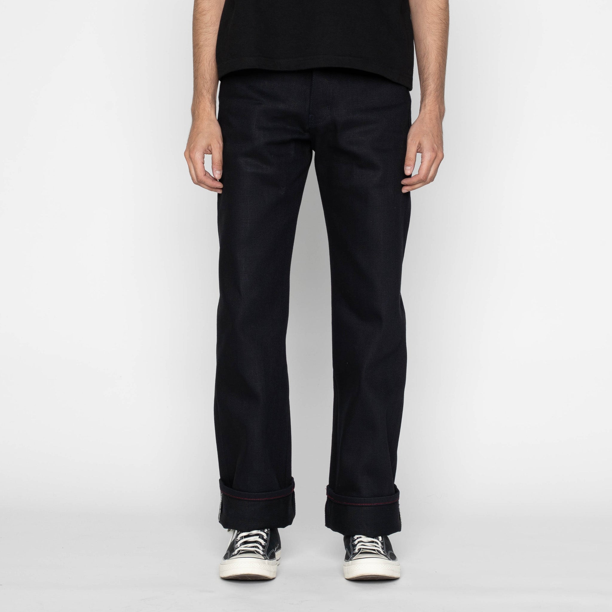 Strong Guy - Blood Brothers Selvedge - Indigo x Black by Naked & Famous Denim