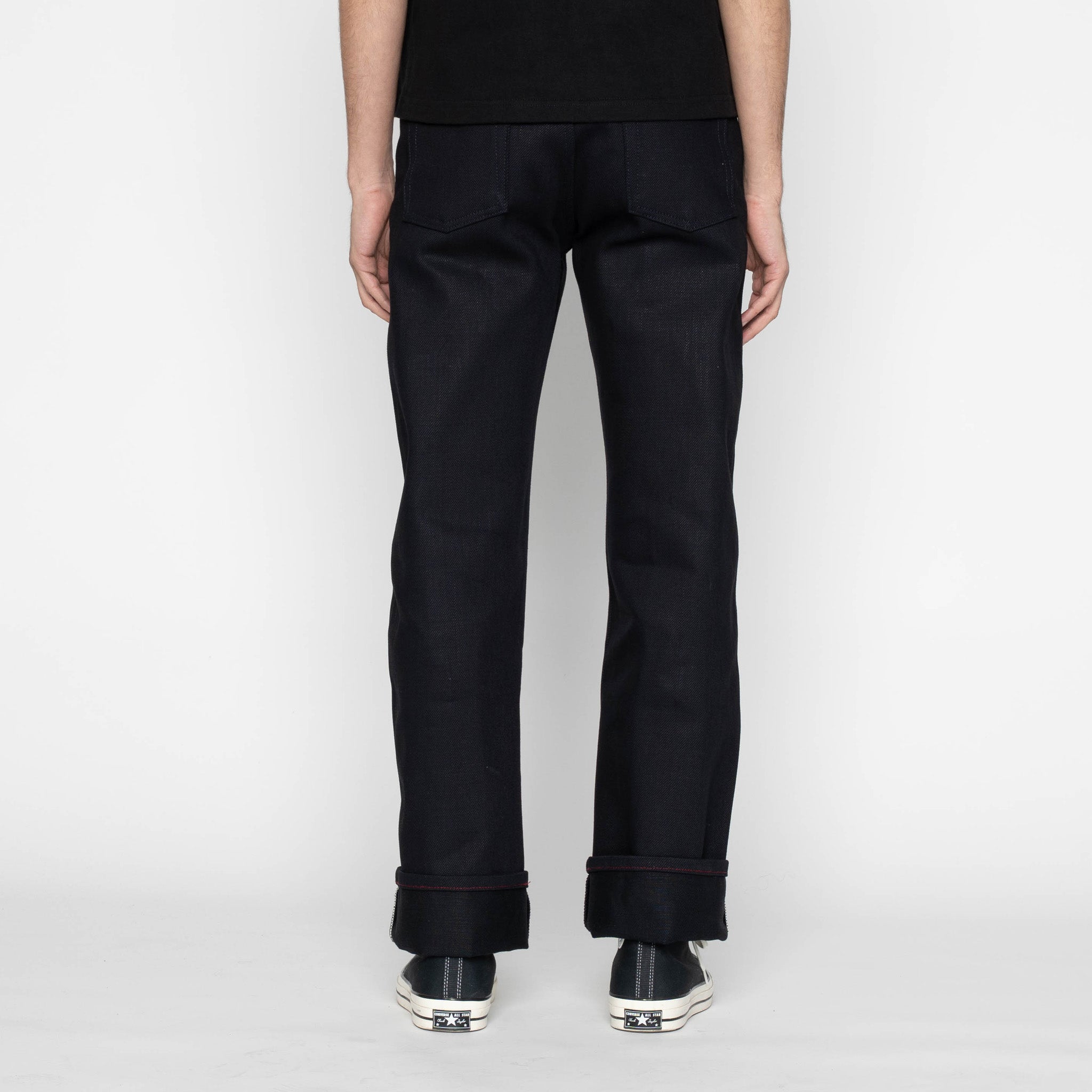 Strong Guy - Blood Brothers Selvedge - Indigo x Black by Naked & Famous Denim