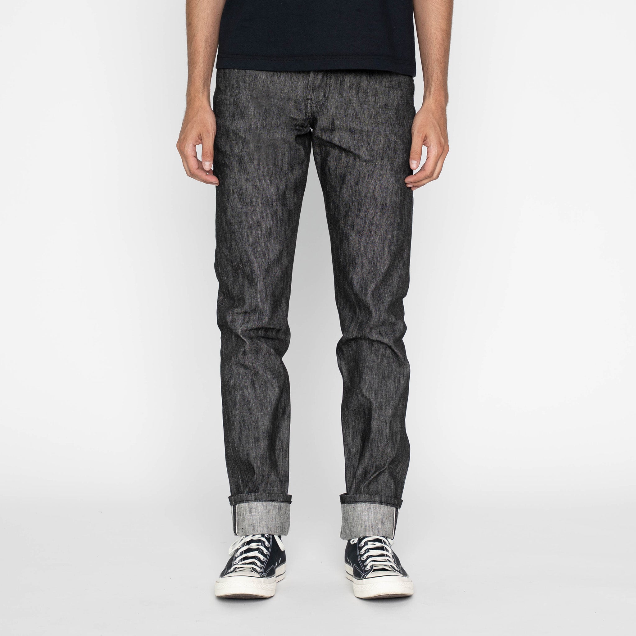 Weird Guy - Double Capsule - Black Warp / White Weft Selvedge by Naked & Famous Denim