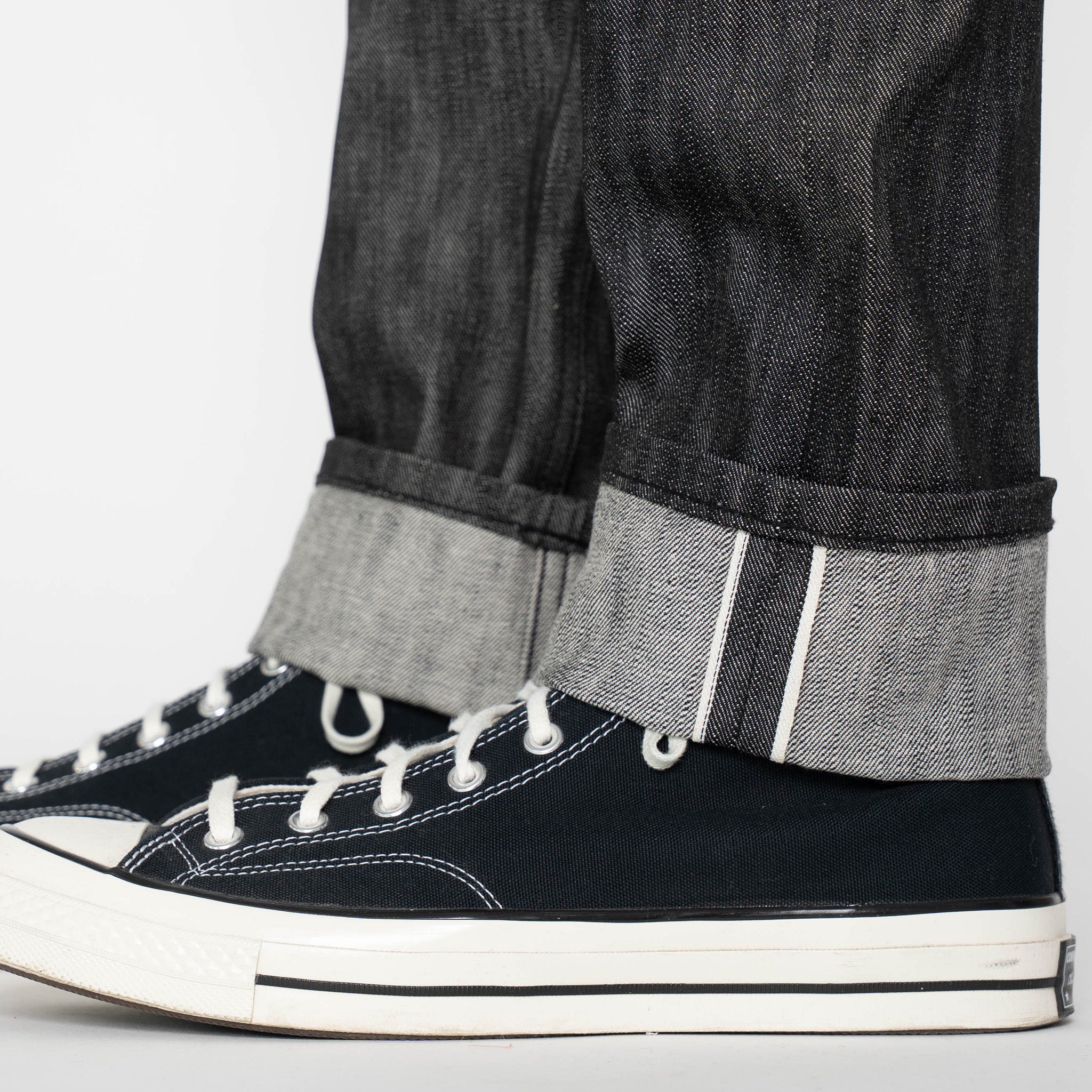 Weird Guy - Double Capsule - Black Warp / White Weft Selvedge by Naked & Famous Denim