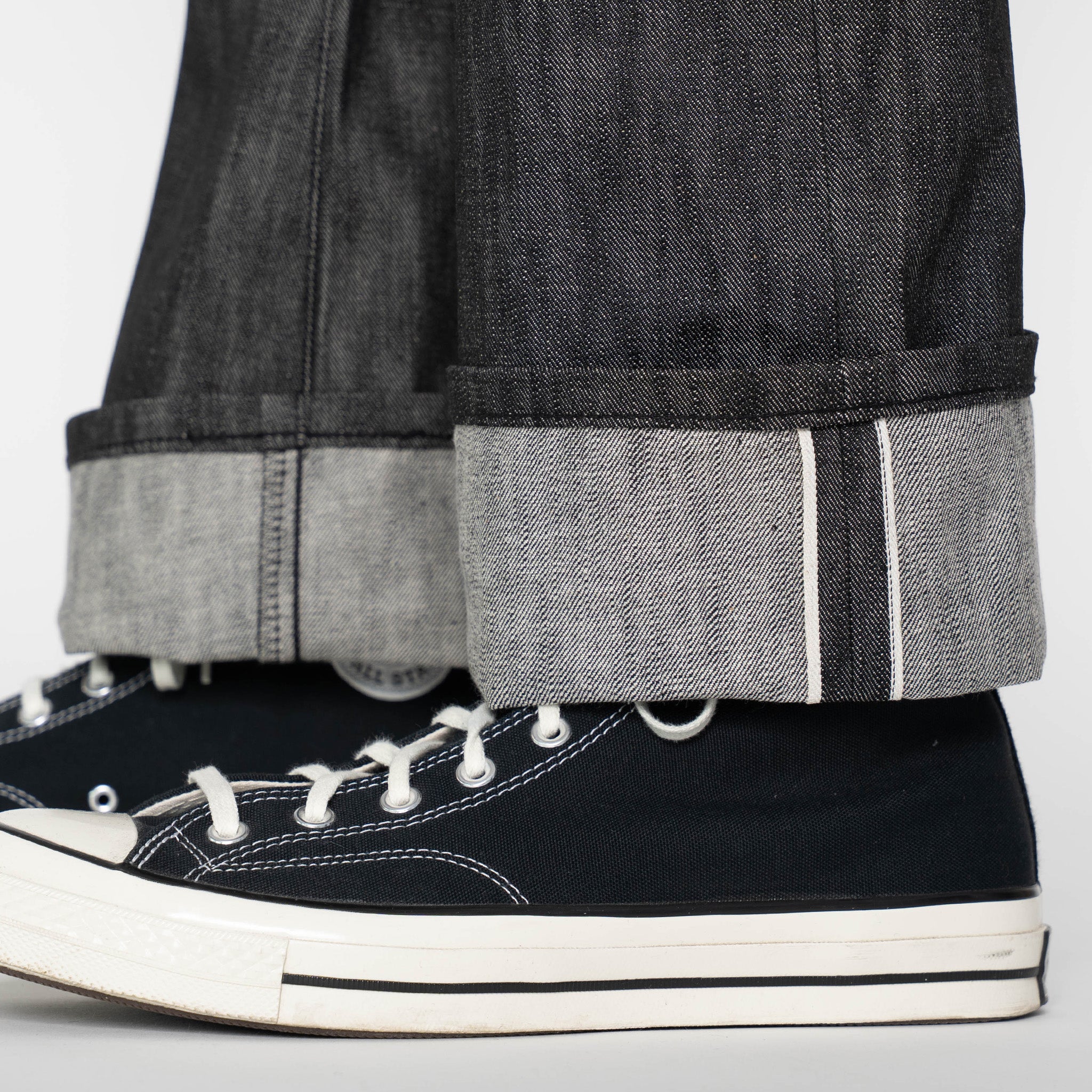 Groovy Guy - Double Capsule - Black Warp / White Weft Selvedge by Naked & Famous Denim