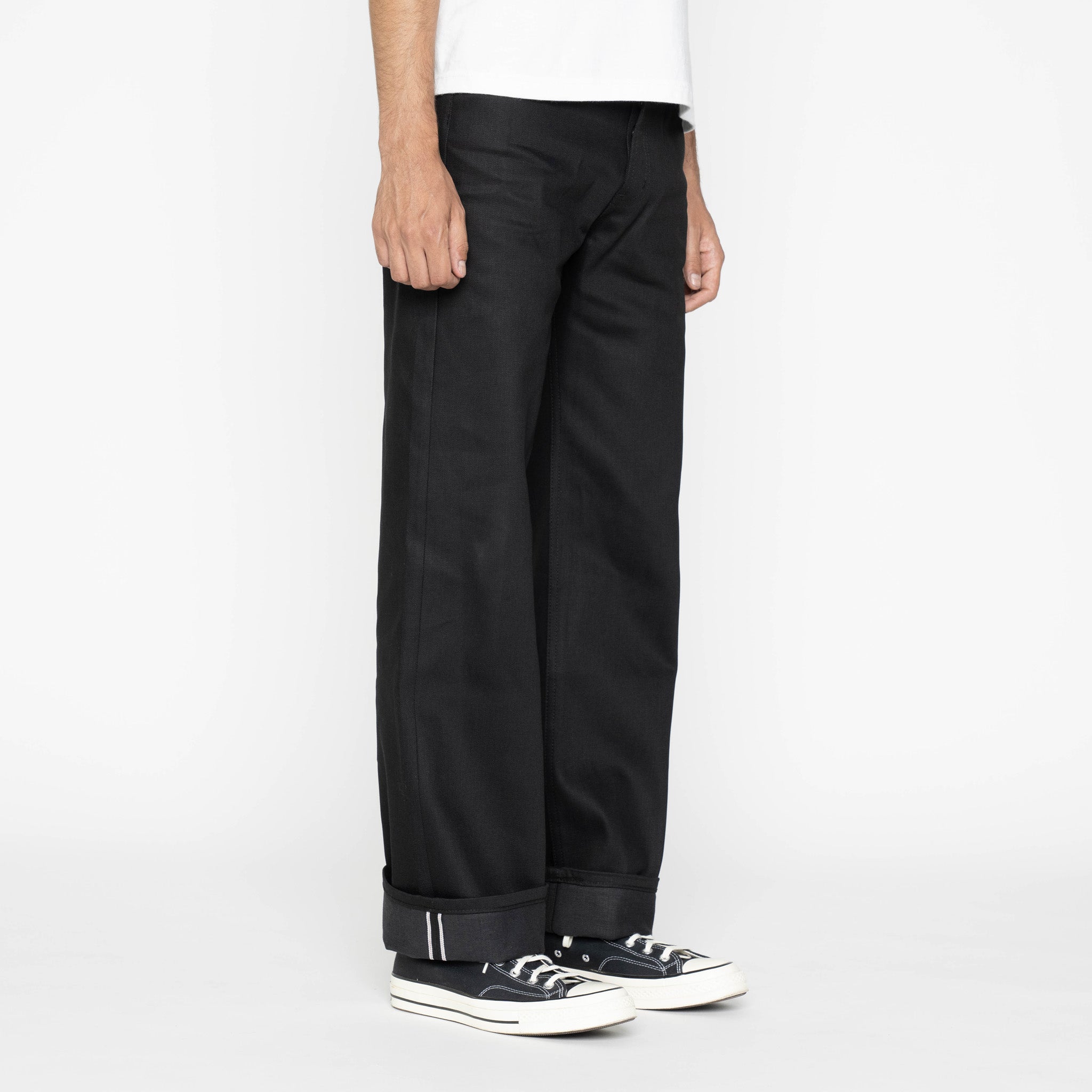 Strong Guy - Black Cobra Stretch Selvedge by Naked & Famous Denim