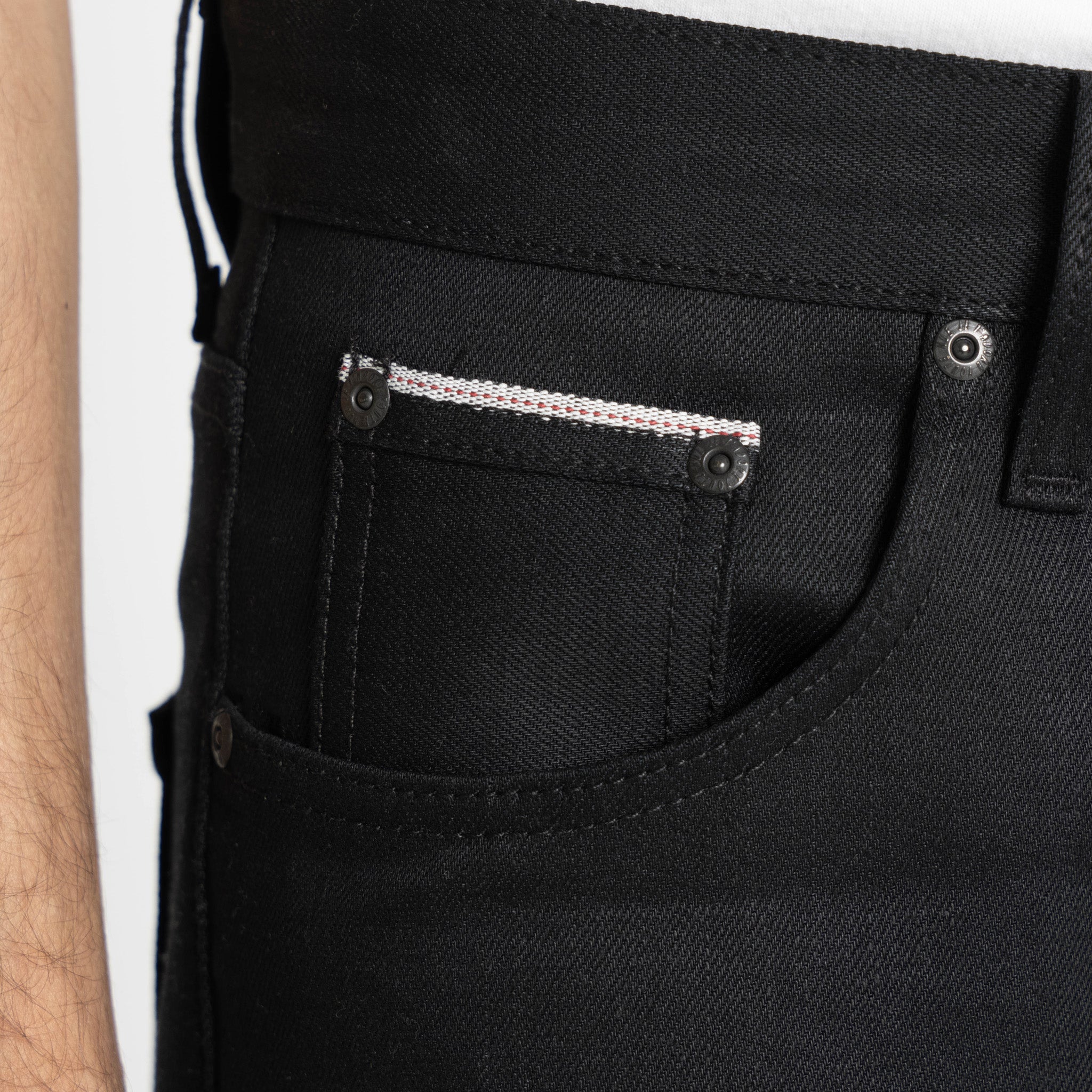 Strong Guy - Black Cobra Stretch Selvedge by Naked & Famous Denim