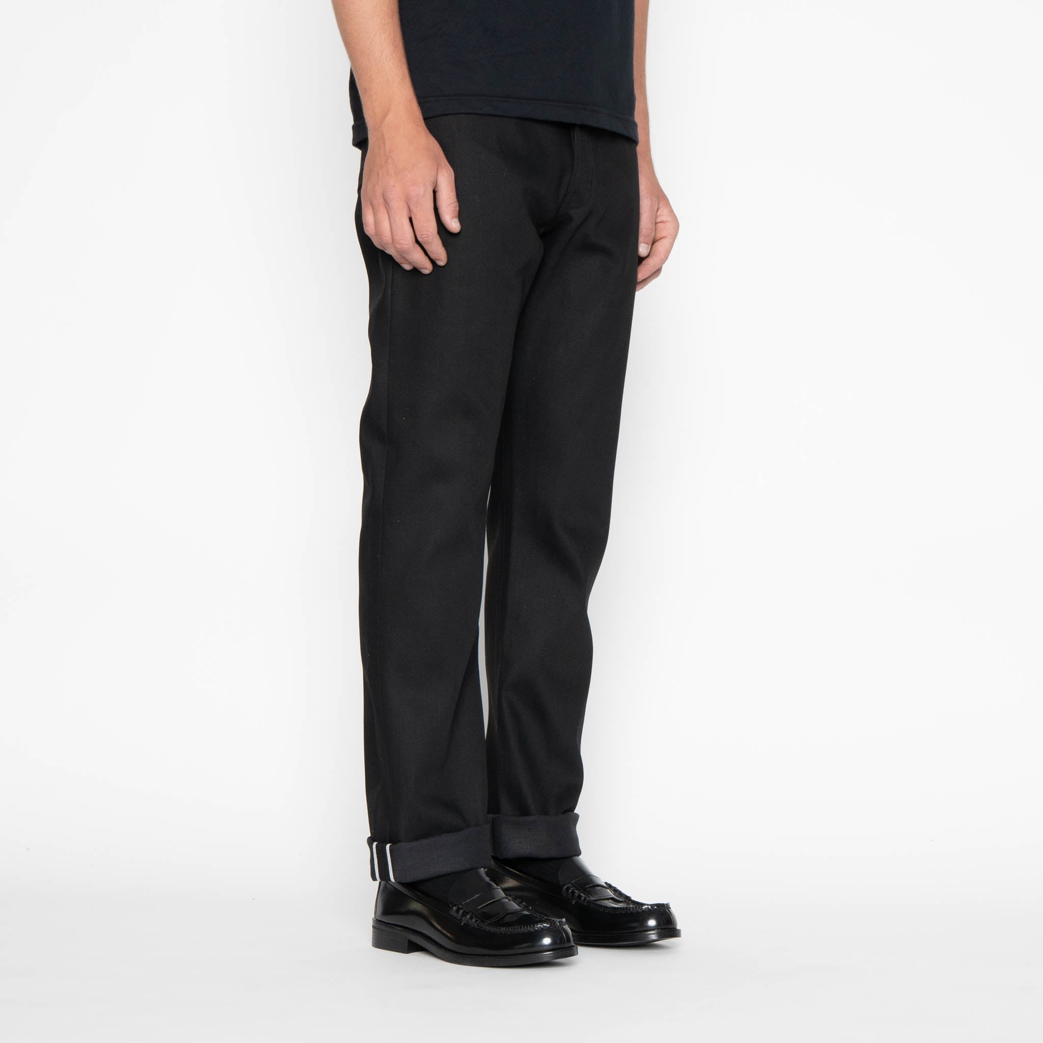 True Guy - Black Cobra Stretch Selvedge by Naked & Famous Denim