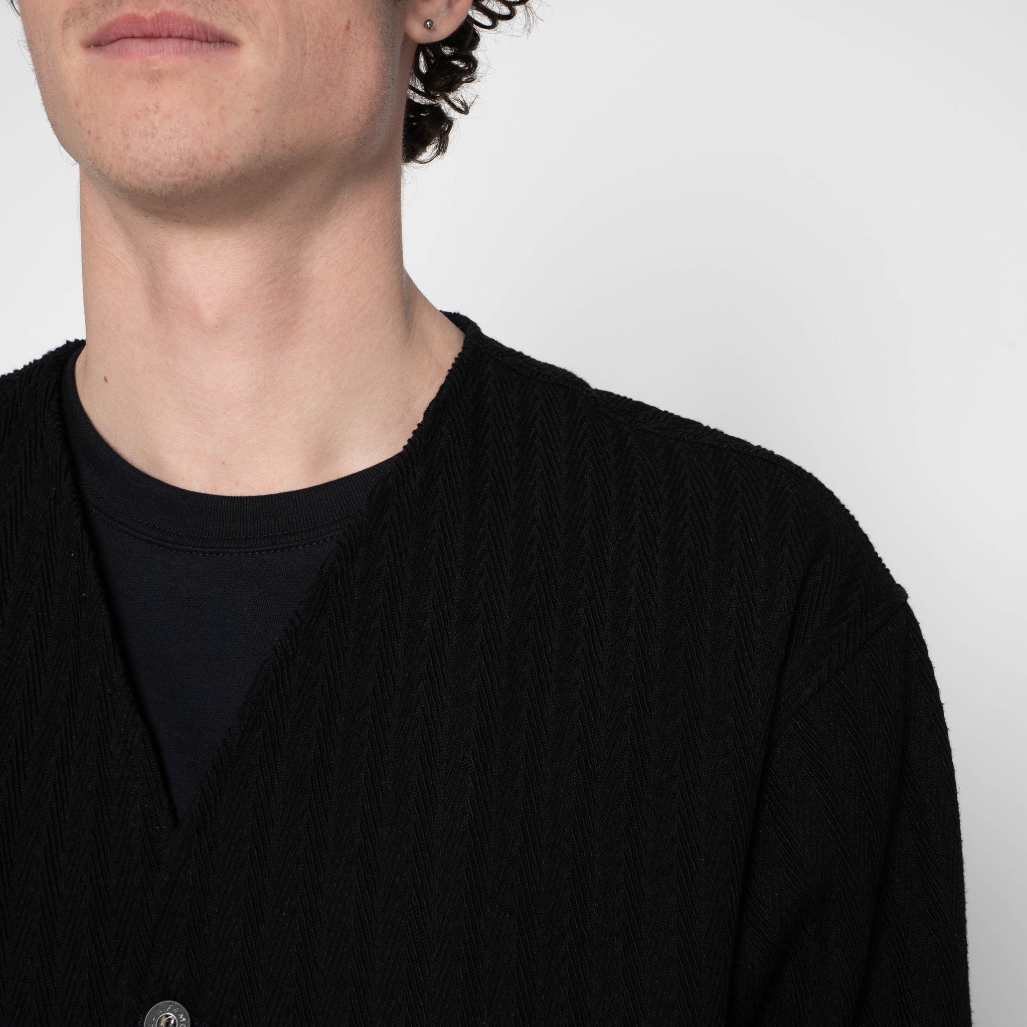 Wise Guy Shirt - Black Sugiaya by Naked & Famous Denim