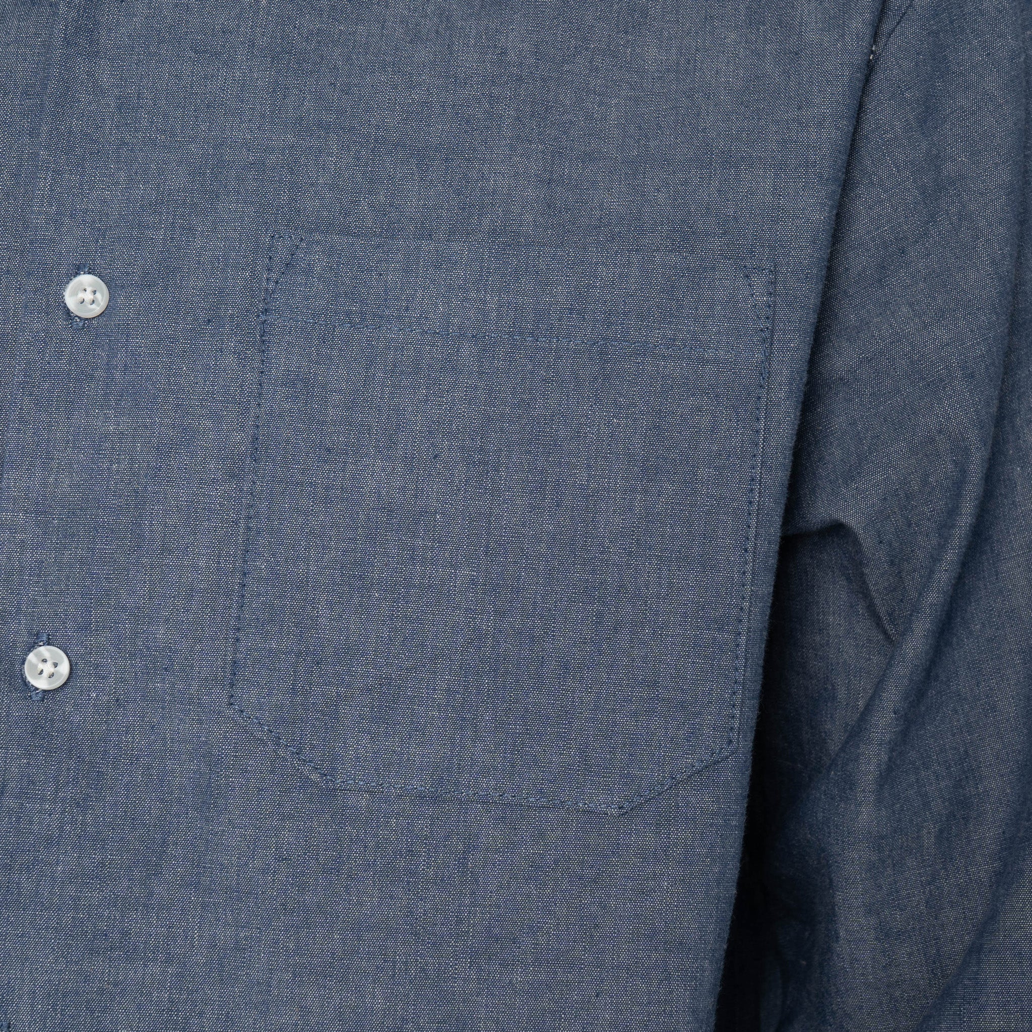 True Shirt - Vintage Selvedge Chambray - Blue by Naked & Famous Denim