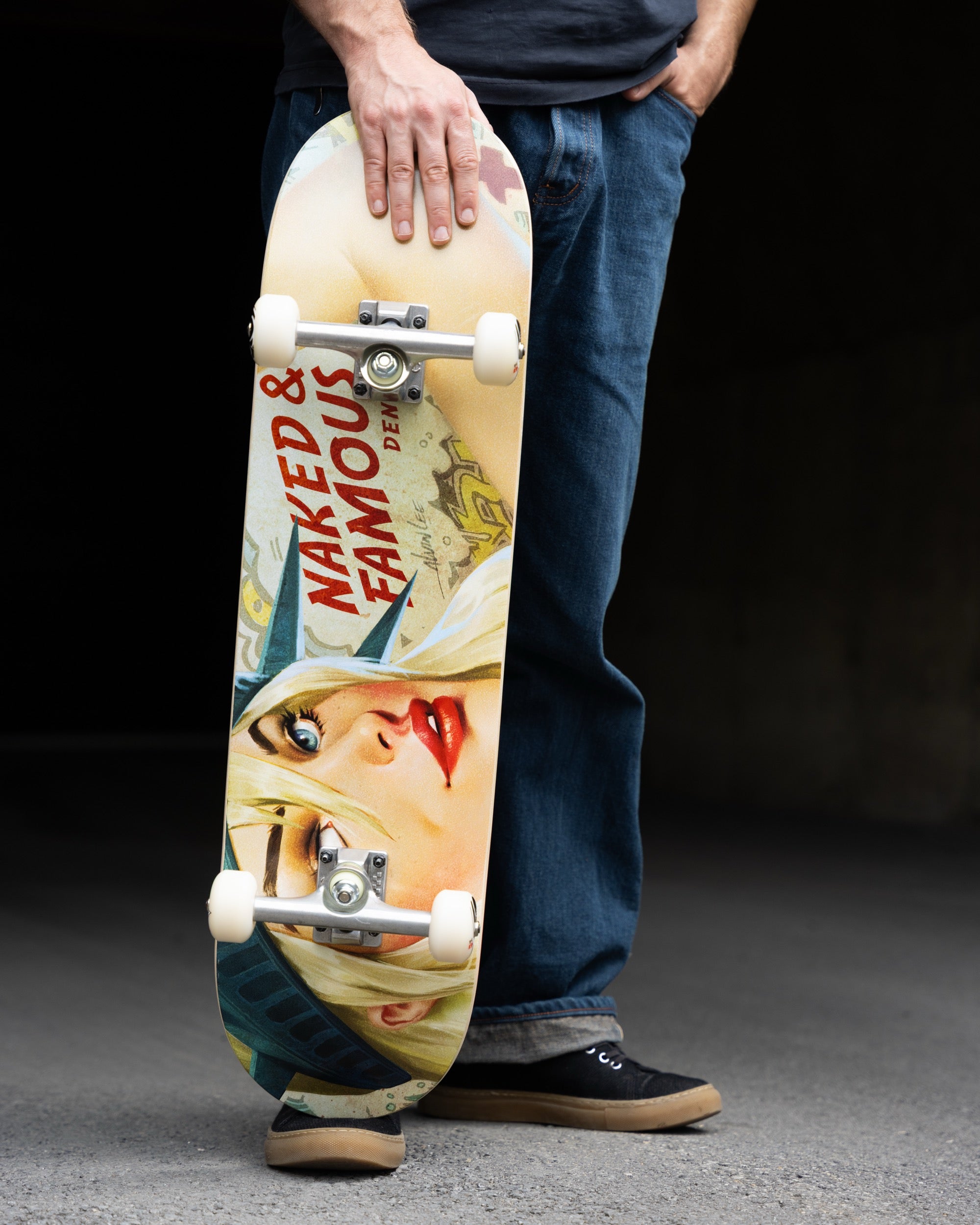 Skateboard Deck - Empire State - Made in Canada by Naked & Famous Denim