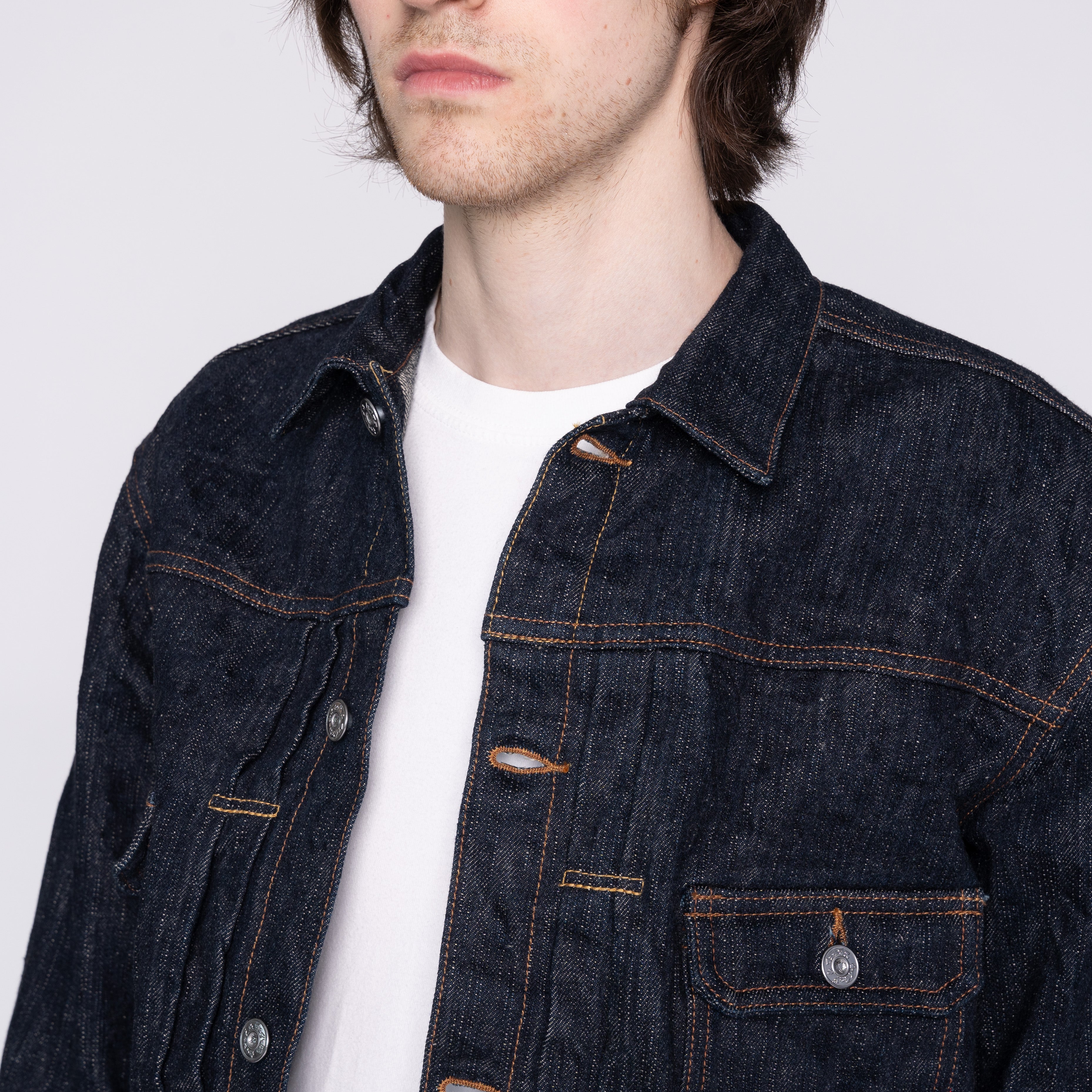 Heritage Denim Jacket - MIJ12 - Aomidori Selvedge by Naked & Famous Denim