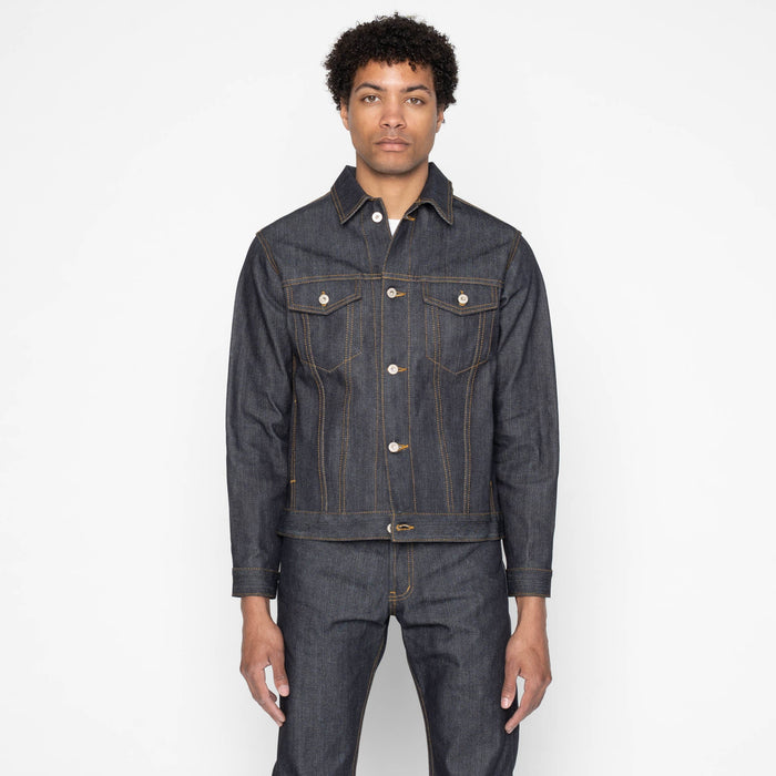 Denim Jacket front fit view