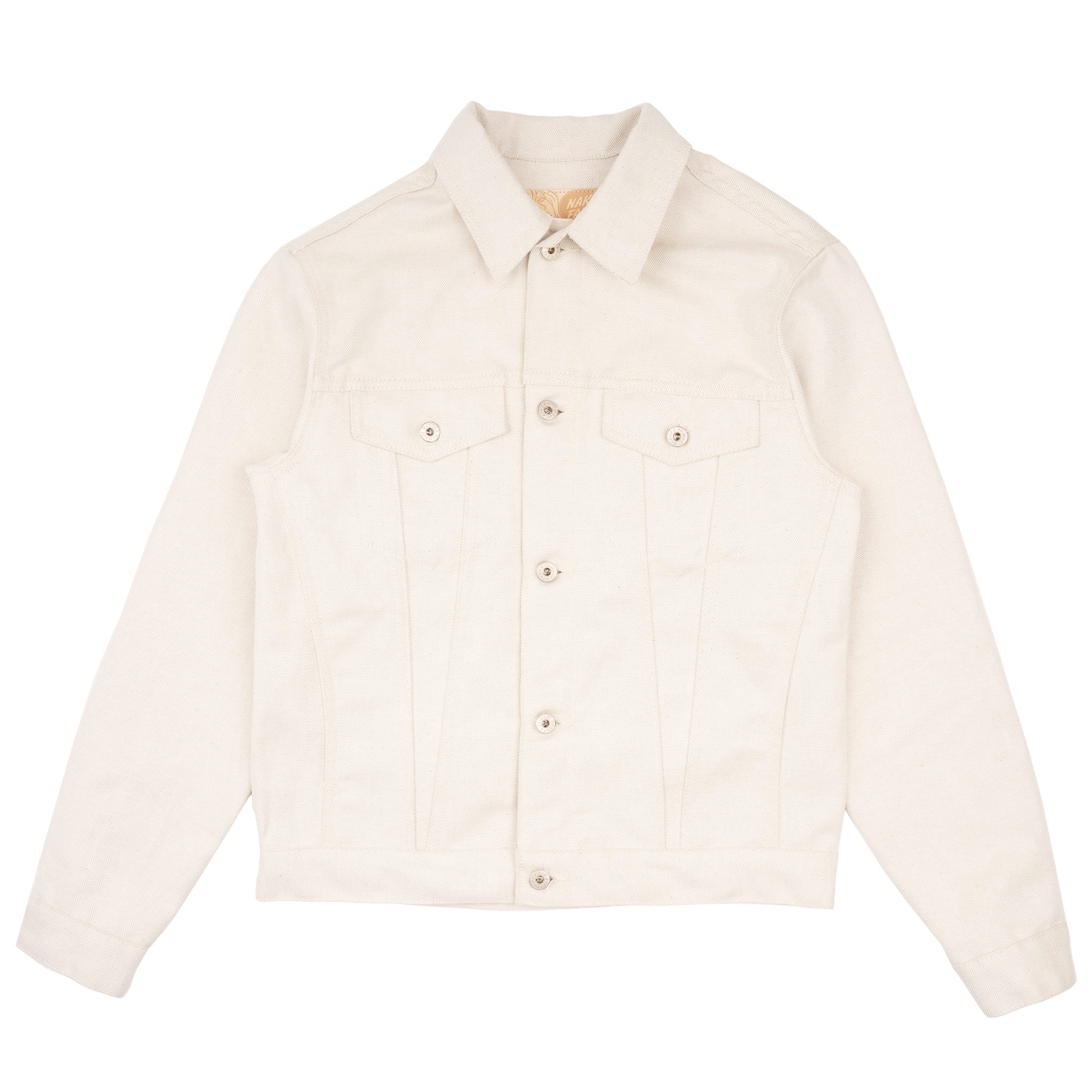 Denim Jacket - Tabi Selvedge - Off White by Naked & Famous Denim