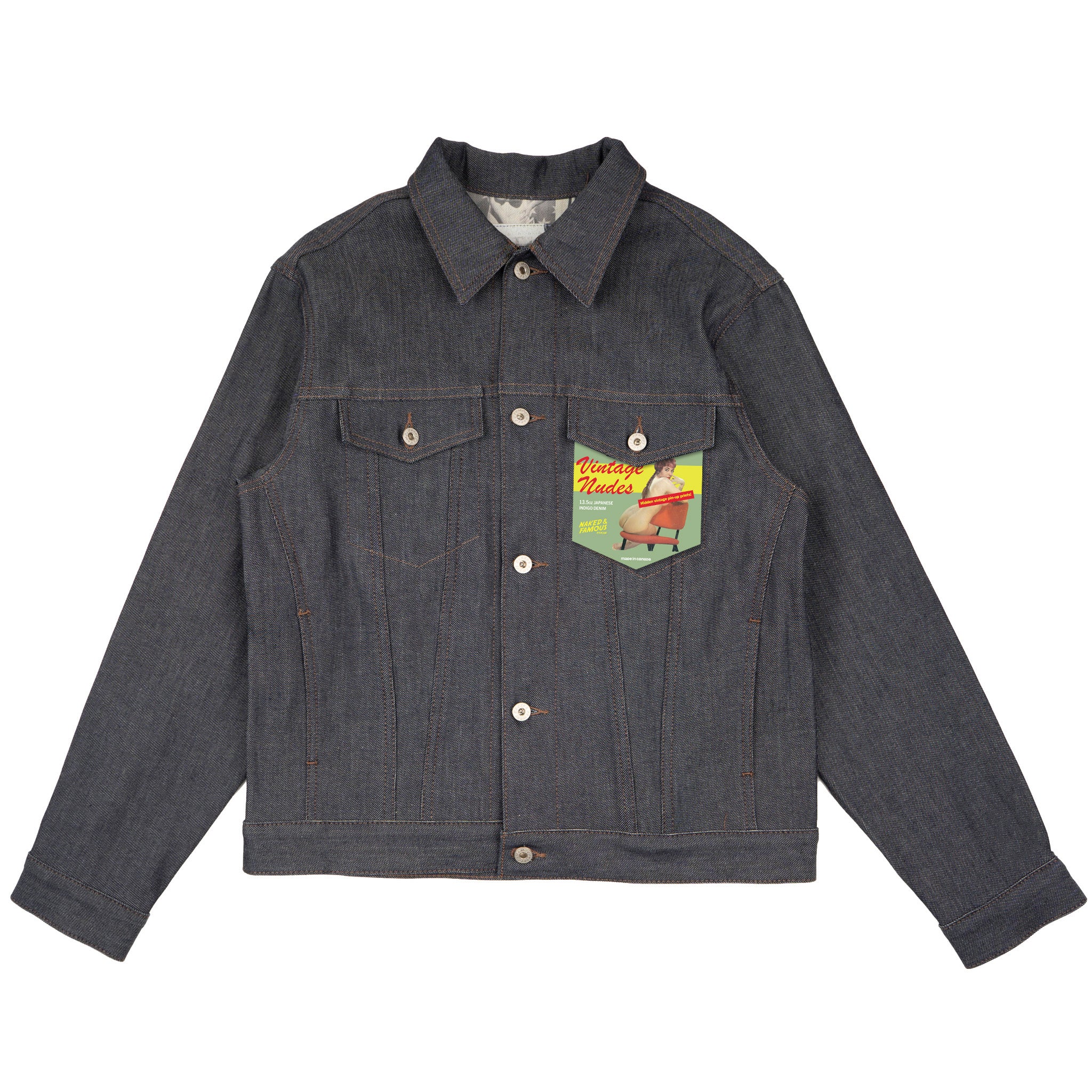Denim Jacket - Vintage Nudes Redux by Naked & Famous Denim
