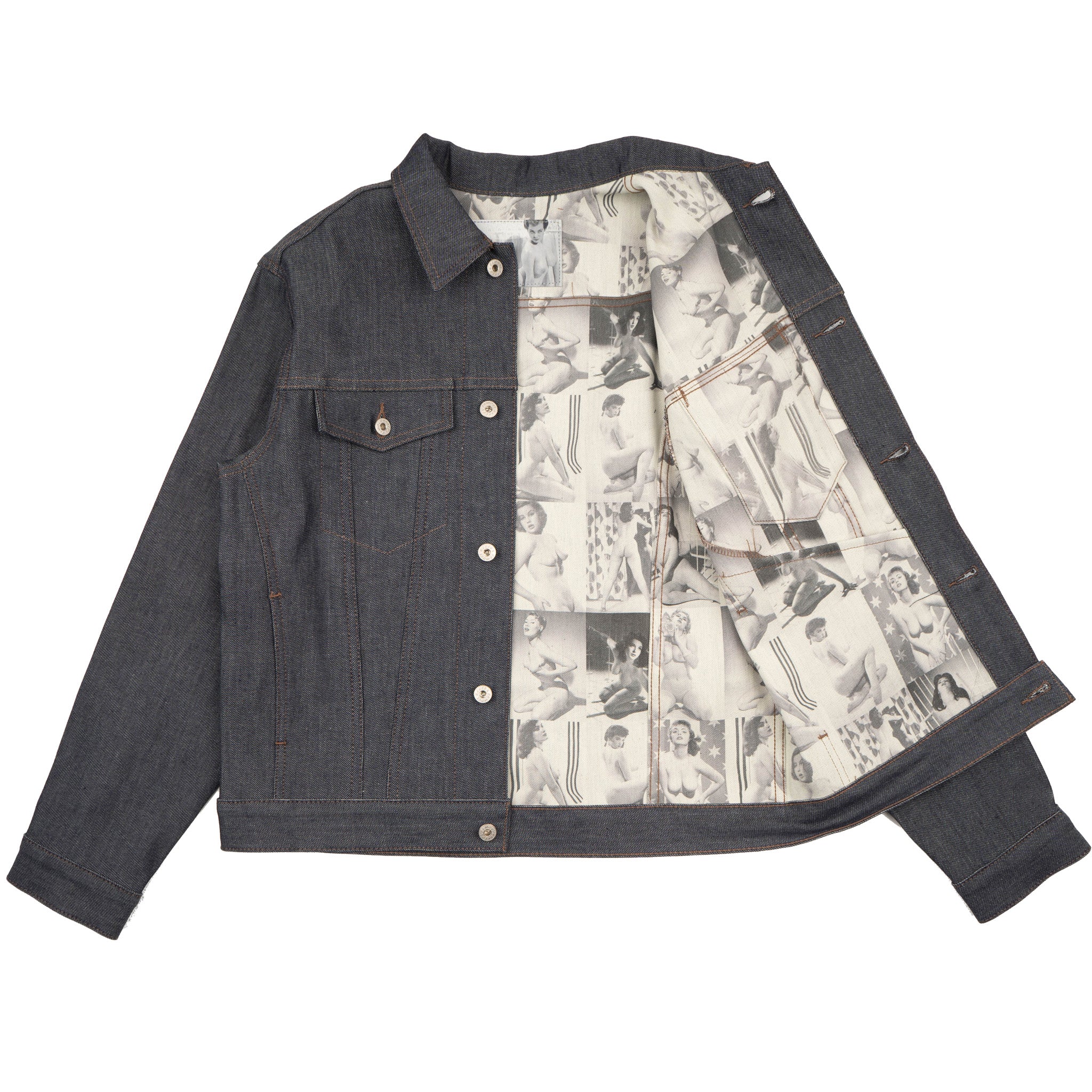 Denim Jacket - Vintage Nudes Redux by Naked & Famous Denim