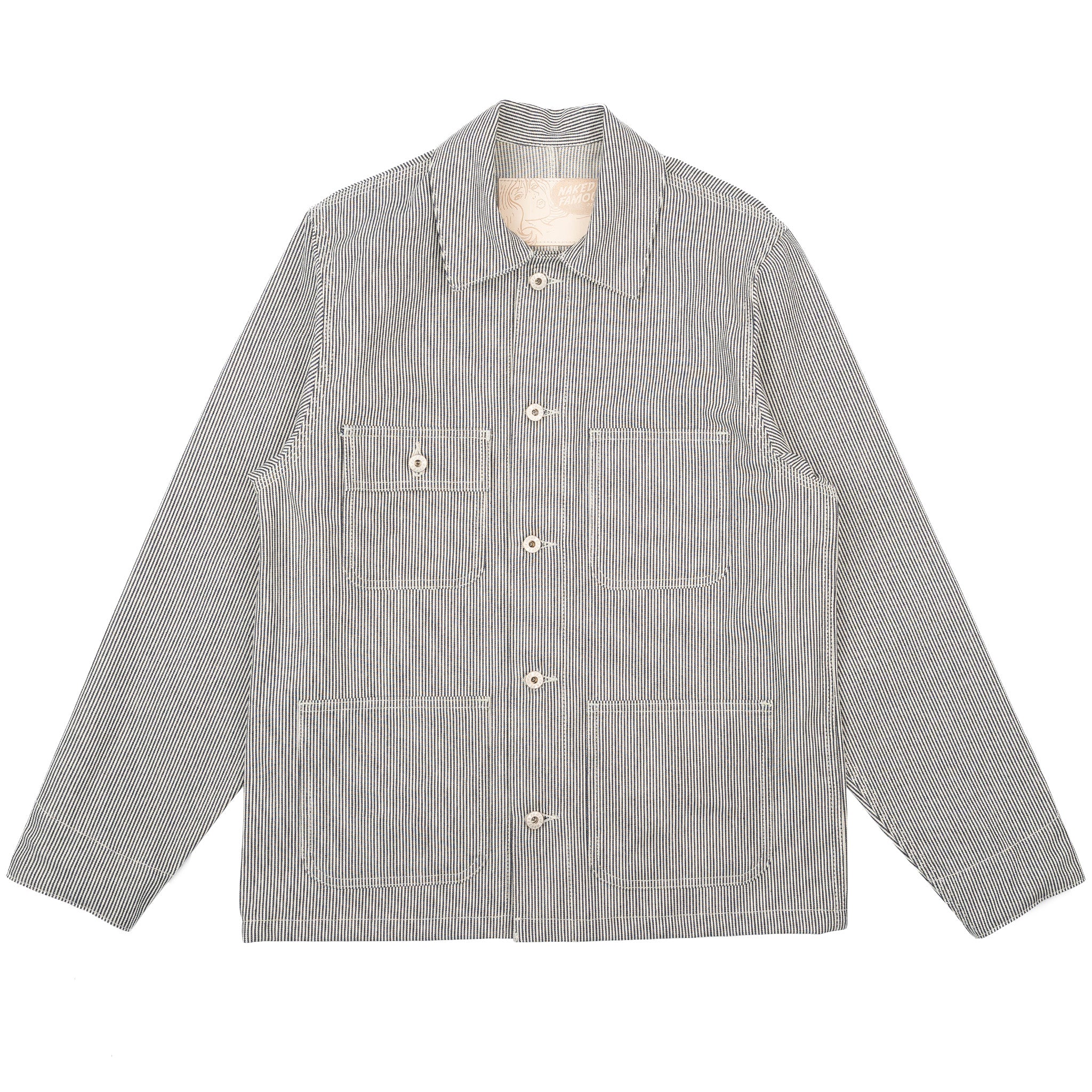 Chore Coat - Selvedge Hickory by Naked & Famous Denim