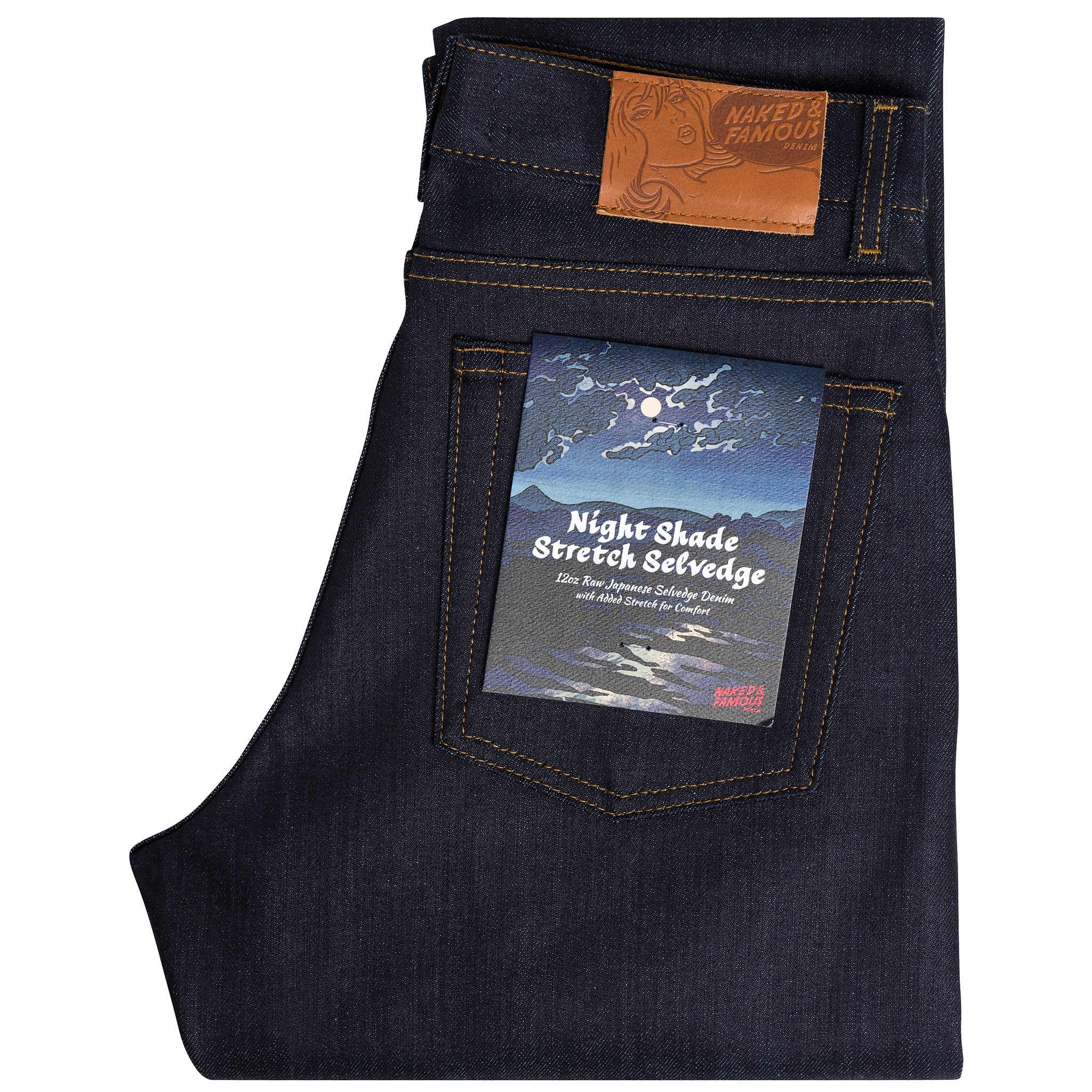 Max - Nightshade Stretch Selvedge by Naked & Famous Denim
